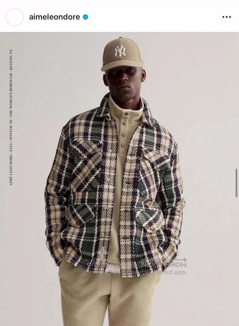 Aime Leon Dore Aime Leon Dore Fleece Jacket . Size US M / EU 48-50 / 2 - 9 Thumbnail