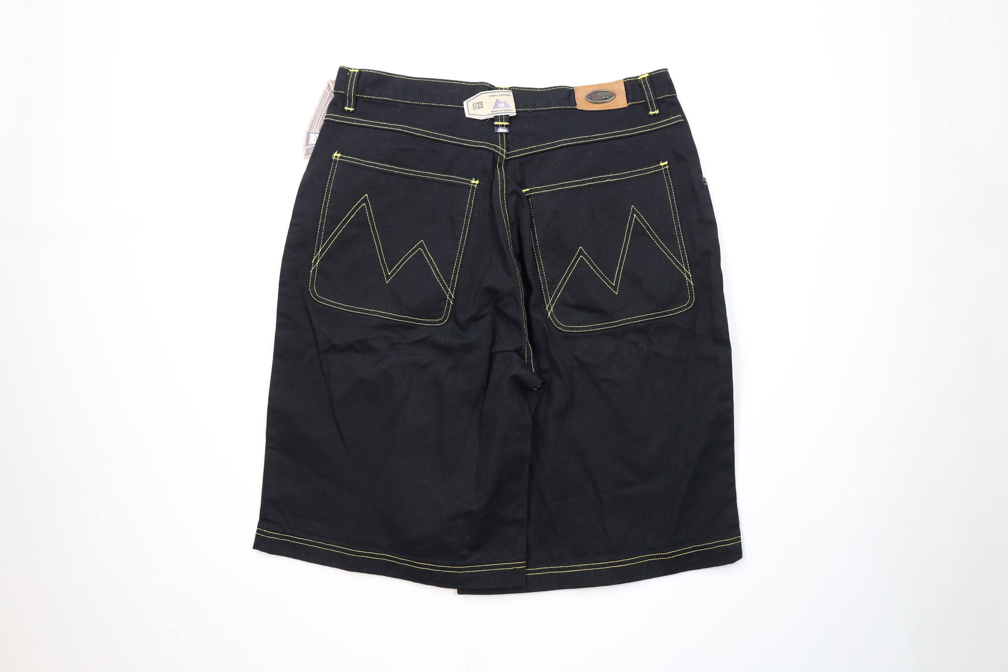 Vintage Deadstock Vintage 90s Streetwear Denim Jean Shorts Jorts Size US 42 / EU 58 - 11 Thumbnail