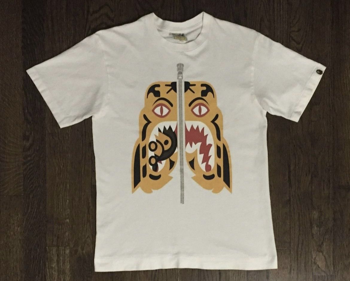 Bape Bape Tiger tee shirt Size US S / EU 44-46 / 1 - 1 Thumbnail
