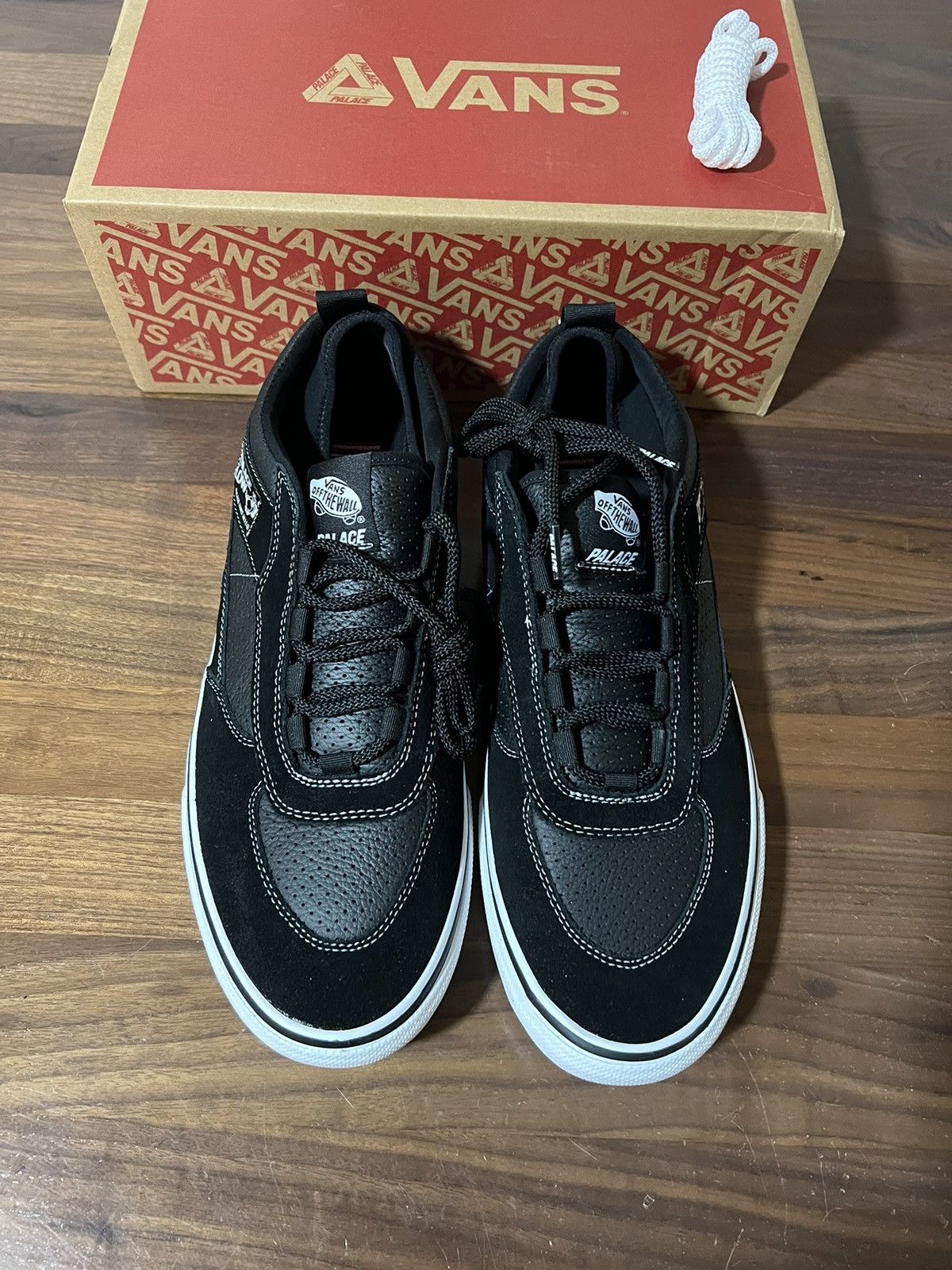Palace × Vans PALACE SKATEBOARDS VANS LOW BLACK DS MENS SIZE 12 