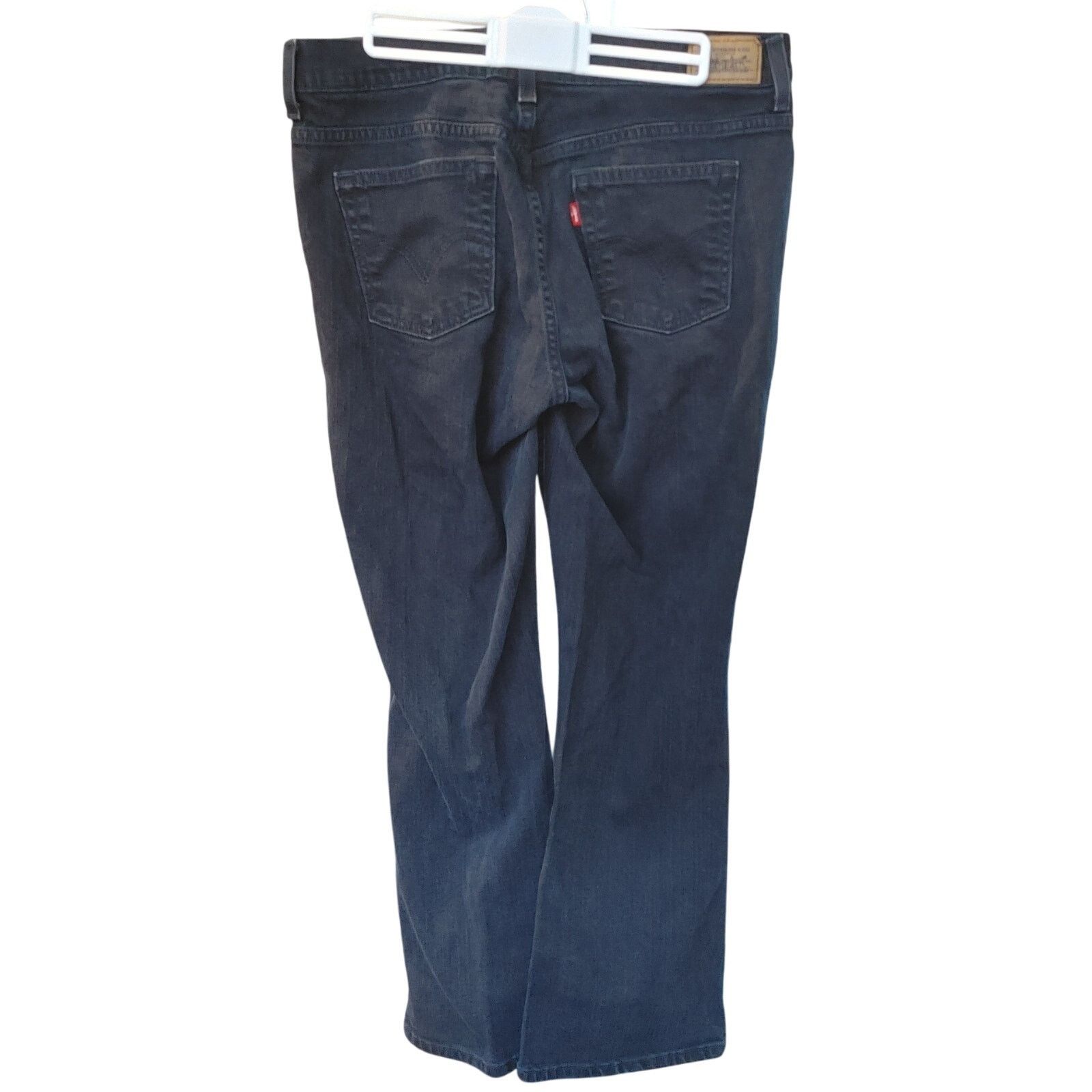 Levi's Levi 515 Men's 12S Dark Navy Denim StraightLeg Bootcut Jeans Size US 29 - 2 Thumbnail