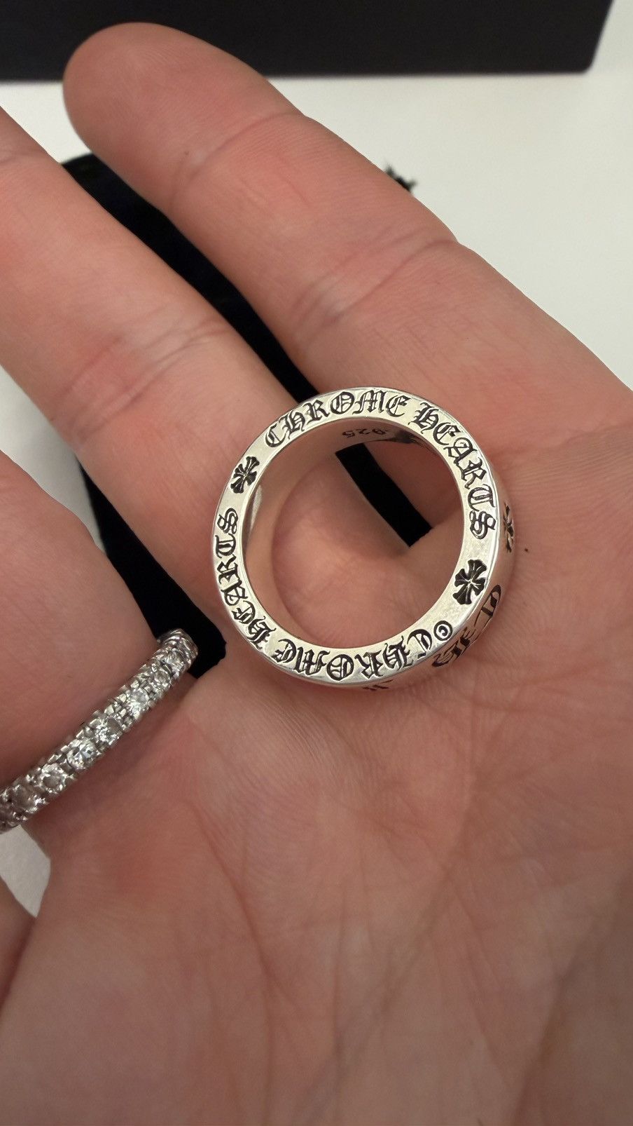 Chrome Hearts Chrome Hearts FOREVER Spacer 6mm Ring Size ONE SIZE - 8 Thumbnail