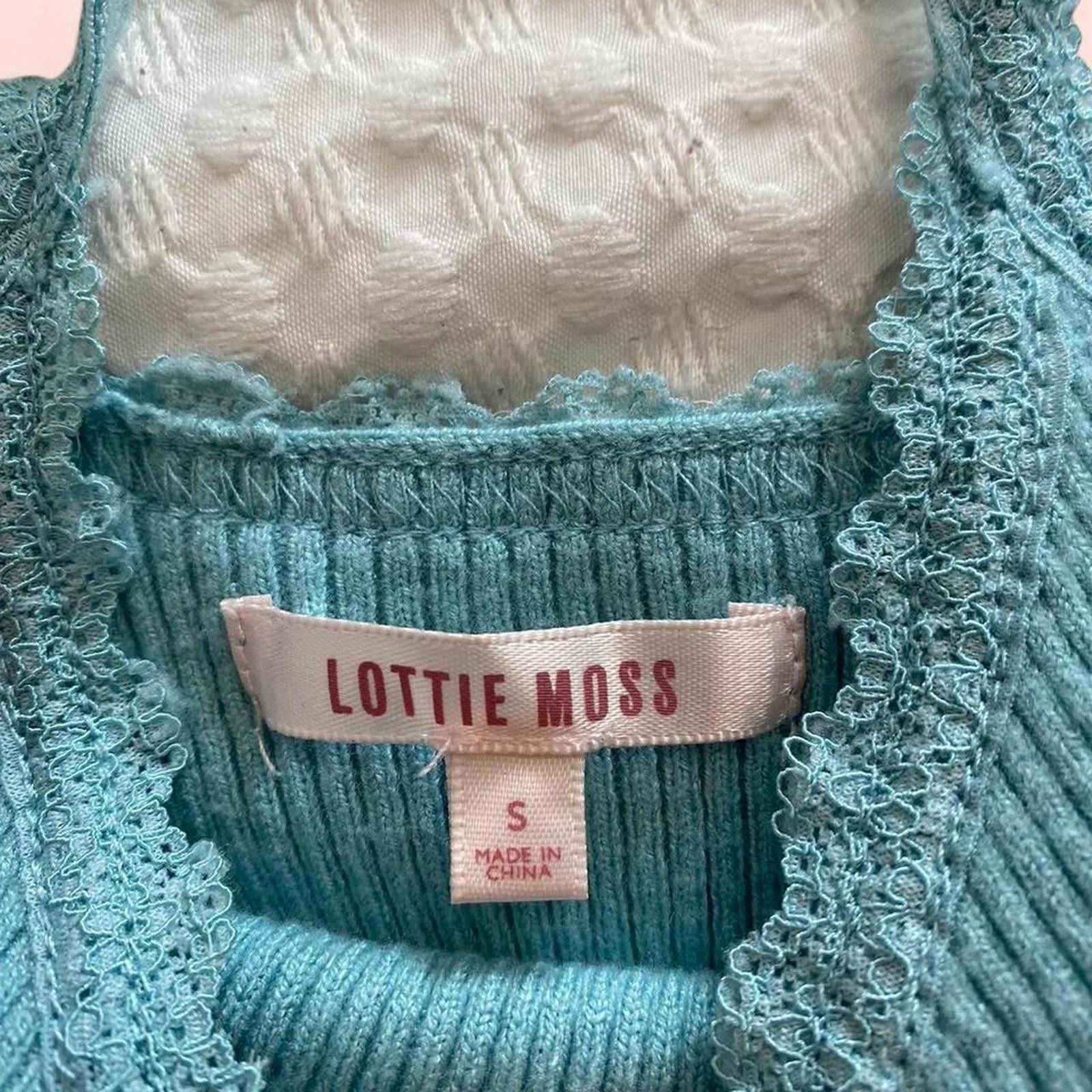 Other Baby blue lace tank top - lottie moss Size S / US 4 / IT 40 - 3 Thumbnail