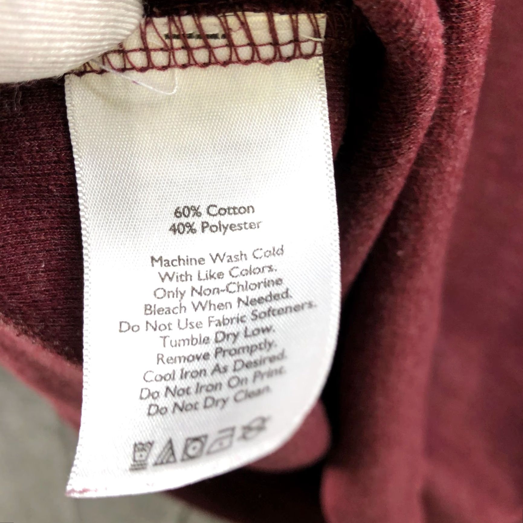 Eddie Bauer Eddie Bauer Mock Neck Sweatshirt Mens L 1/4 Button Burgundy Wine Pullover Sweater Knit Casual Winter Fall Regular Mens Size US L / EU 52-54 / 3 - 6 Thumbnail