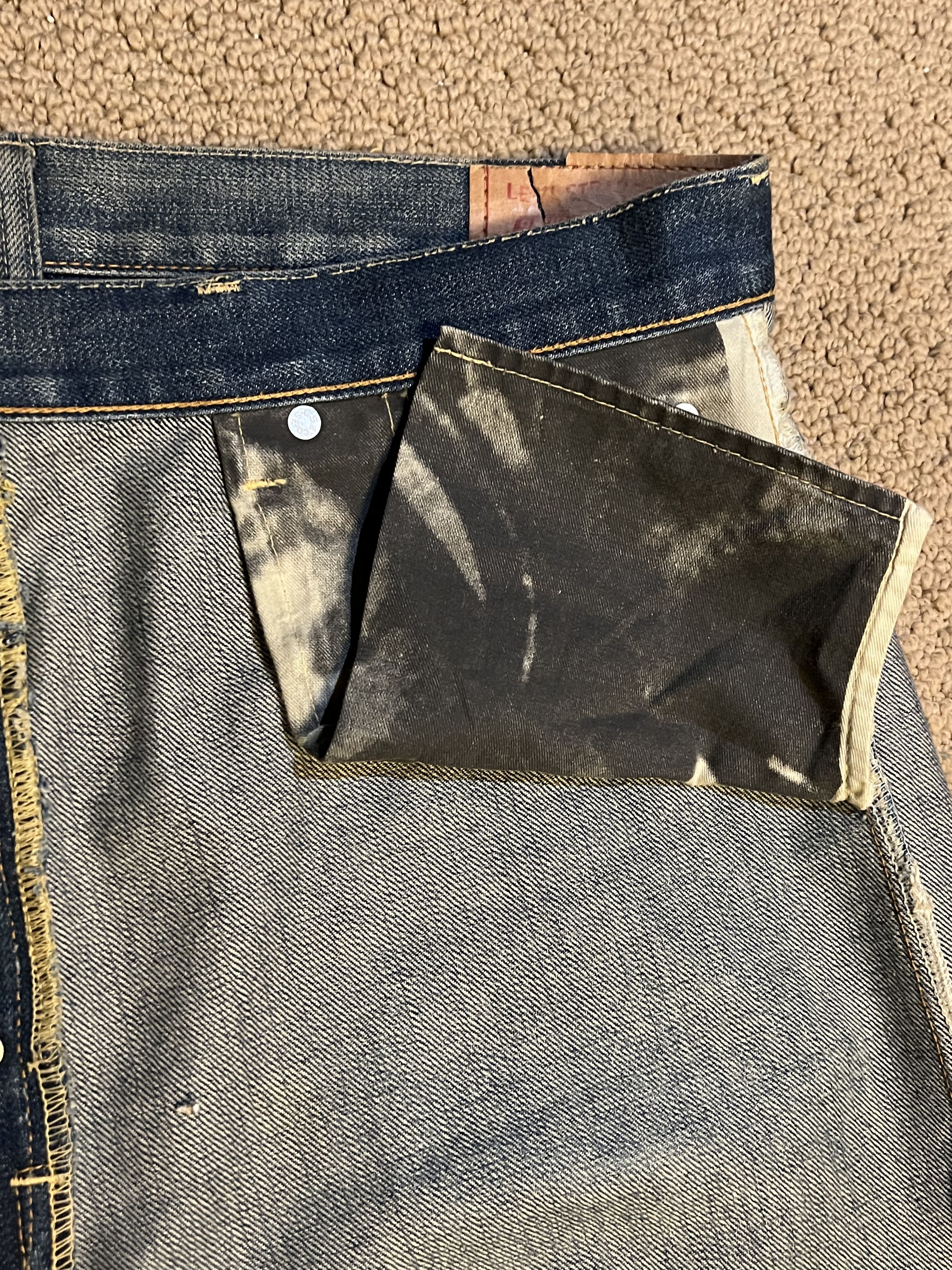Levi's Levi x Futura 39meg denim set 2005 Size US 36 / EU 52 - 12 Thumbnail