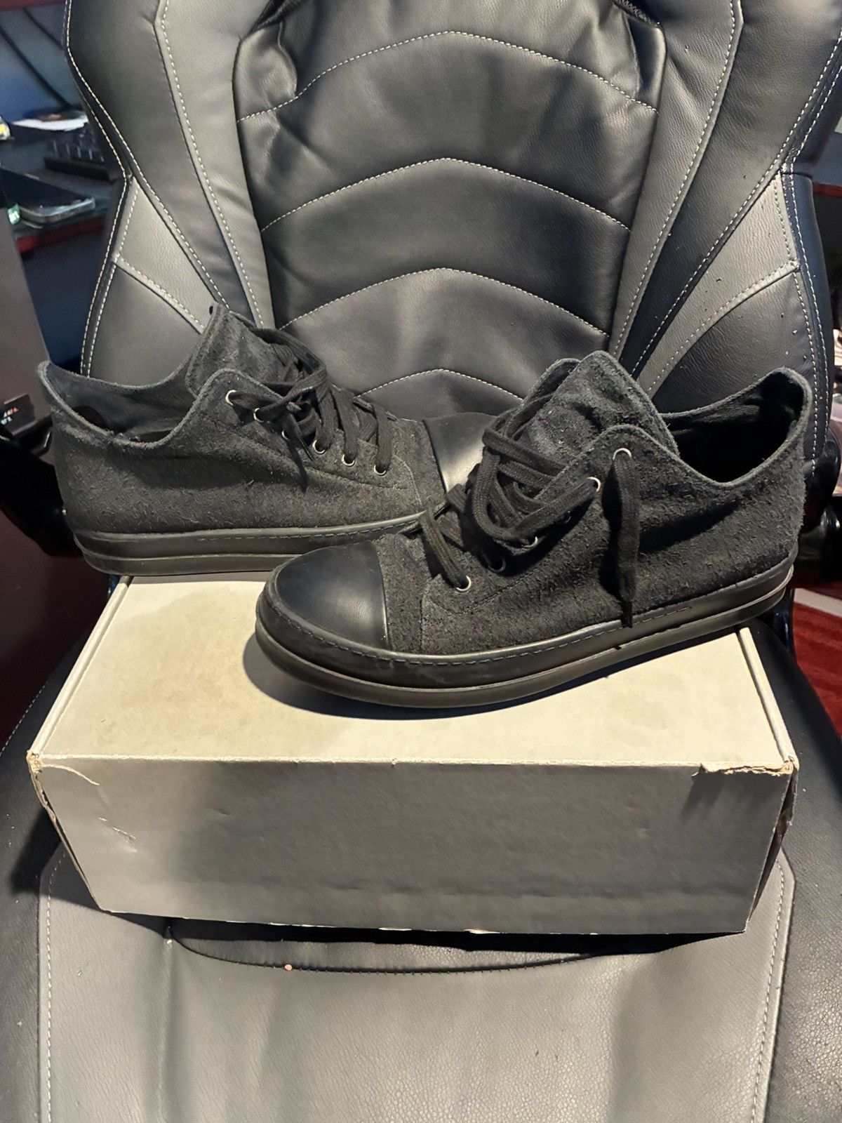 Rick Owens Rick owen drkshdw black Size US 9 / EU 42 - 1 Thumbnail