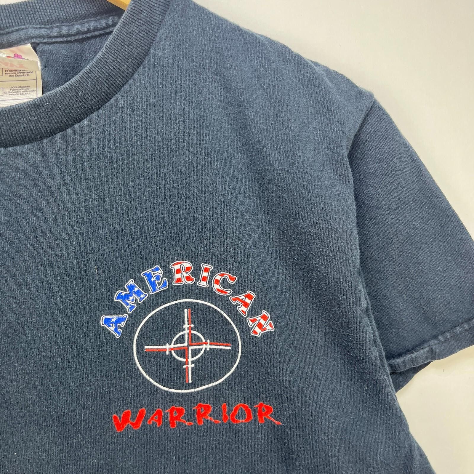 Vintage Vintage American Warrior Terrorist US Army T-Shirt Medium Size US M / EU 48-50 / 2 - 7 Thumbnail