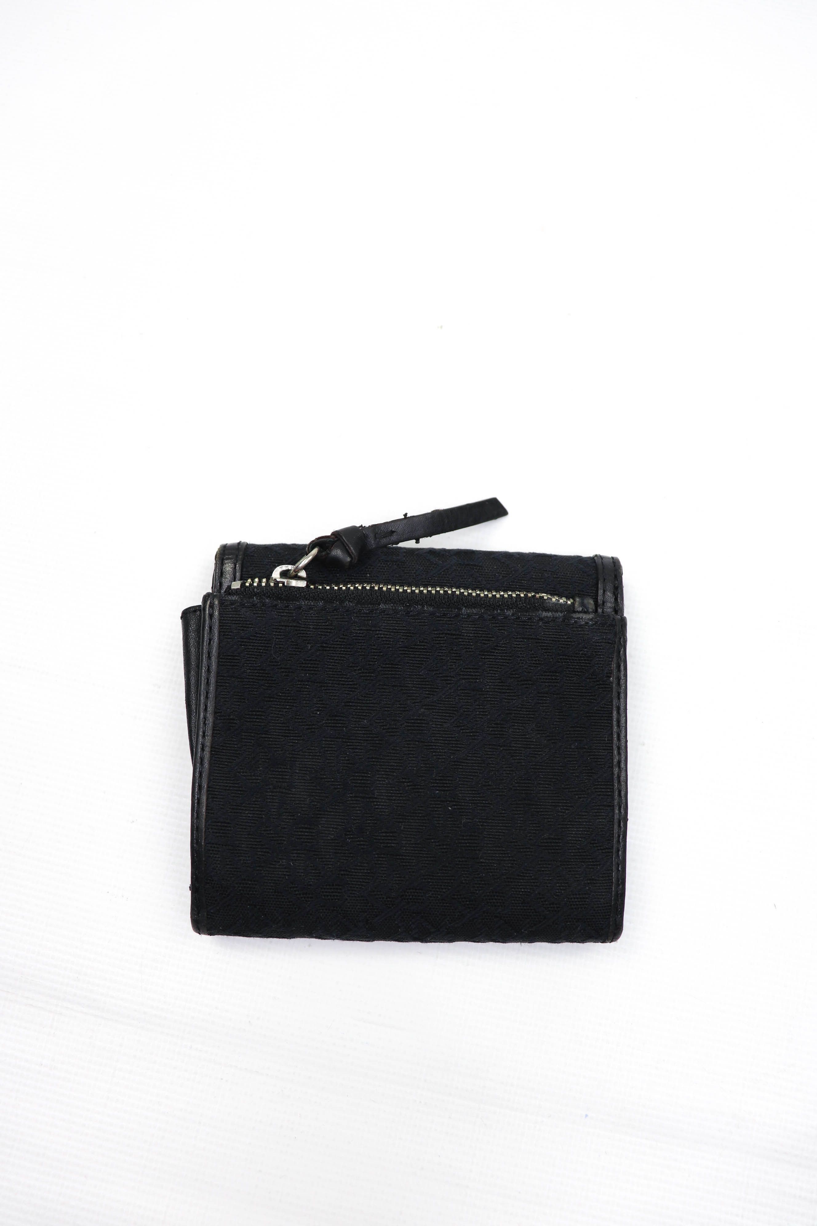 DKNY × Donna Karan DKNY Donna Karan New York Monogram Zip Coin Pocket Wallet Size ONE SIZE - 2 Thumbnail