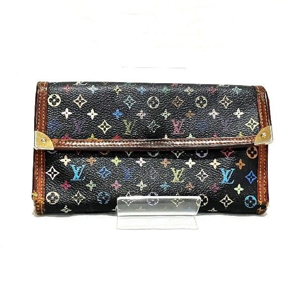 Louis Vuitton Louis Vuitton Louis Vuitton Monogram Multicolor Wallet M92658 Canvas Long Wallet M92658 in Fair Condition Size ONE SIZE - 1 Thumbnail
