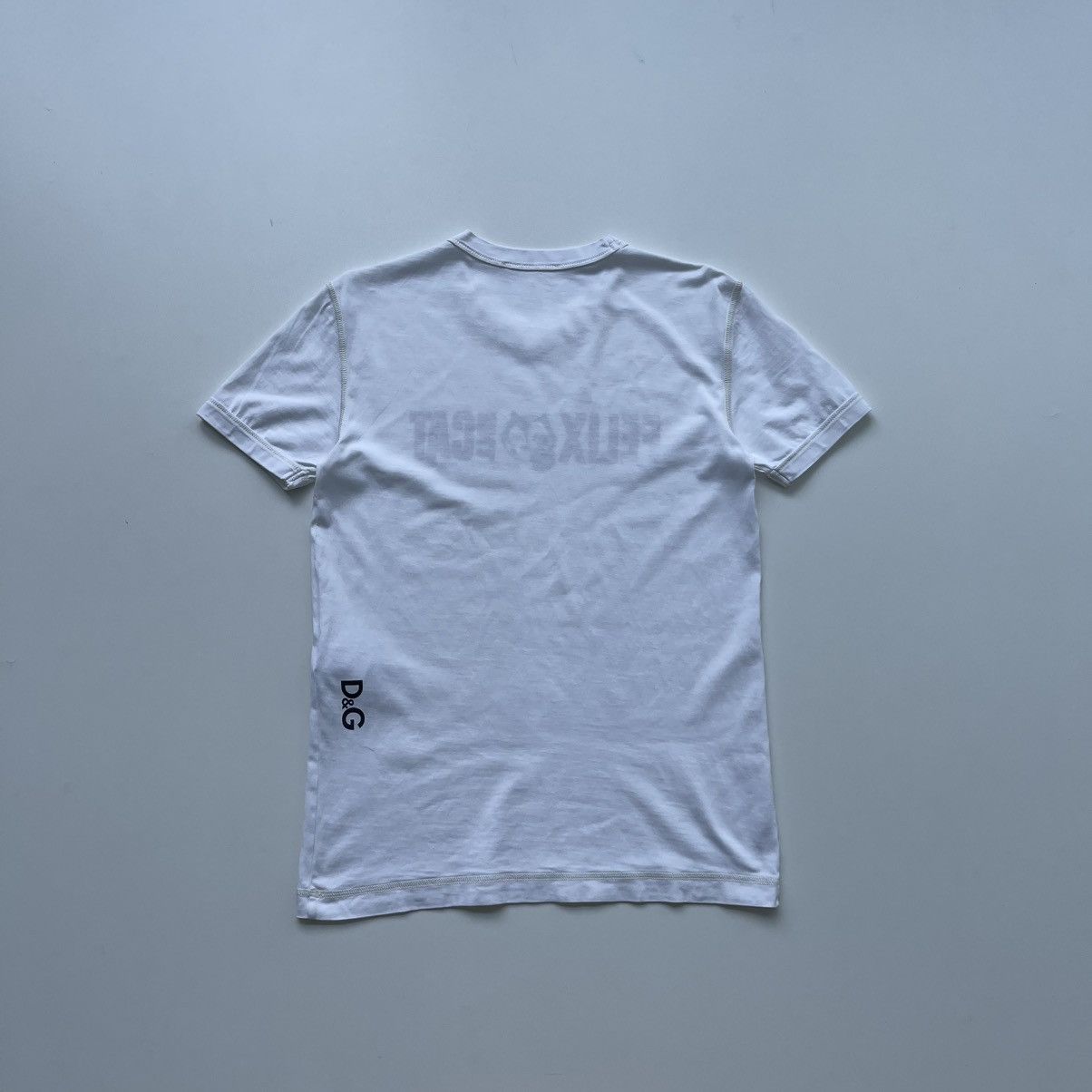 Dolce & Gabbana Dolce & Gabbana Felix The Cat D&G T-Shirt White Rare Size US S / EU 44-46 / 1 - 3 Thumbnail