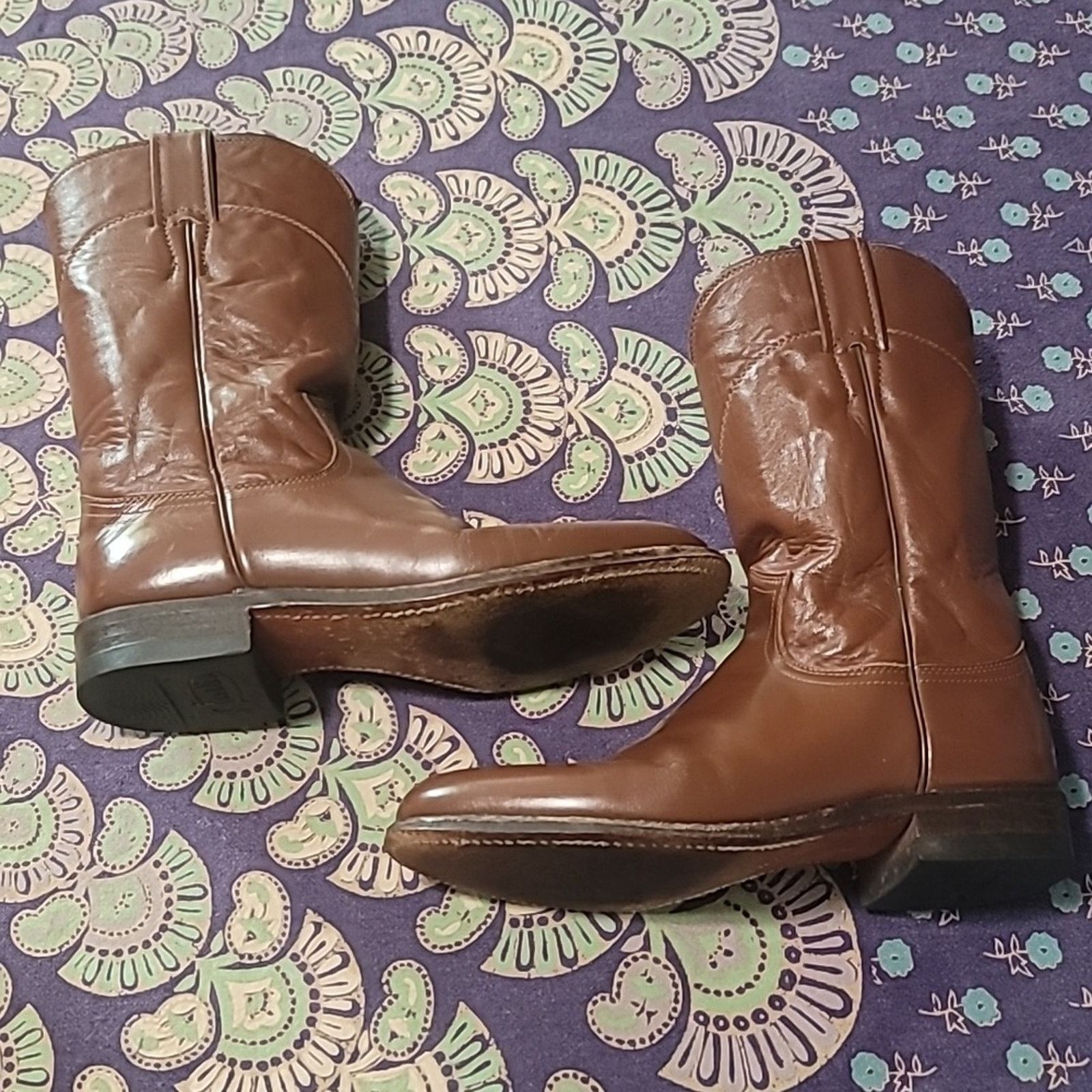 Justin Boots Vintage Justin Cowgirl Boots Made in USA Size US 6 / IT 36 - 6 Thumbnail