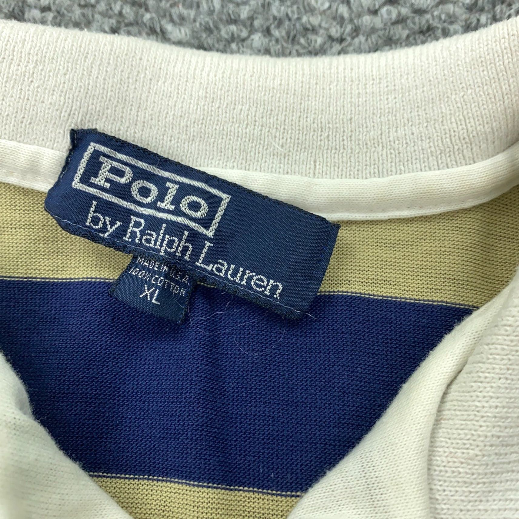 Polo Ralph Lauren VINTAGE Polo Ralph Lauren Shirt Mens XL Blue Golf Striped Pony Embroidery USA Polo Shirt XL Blue Golf USA Mens Size US XL / EU 56 / 4 - 5 Thumbnail