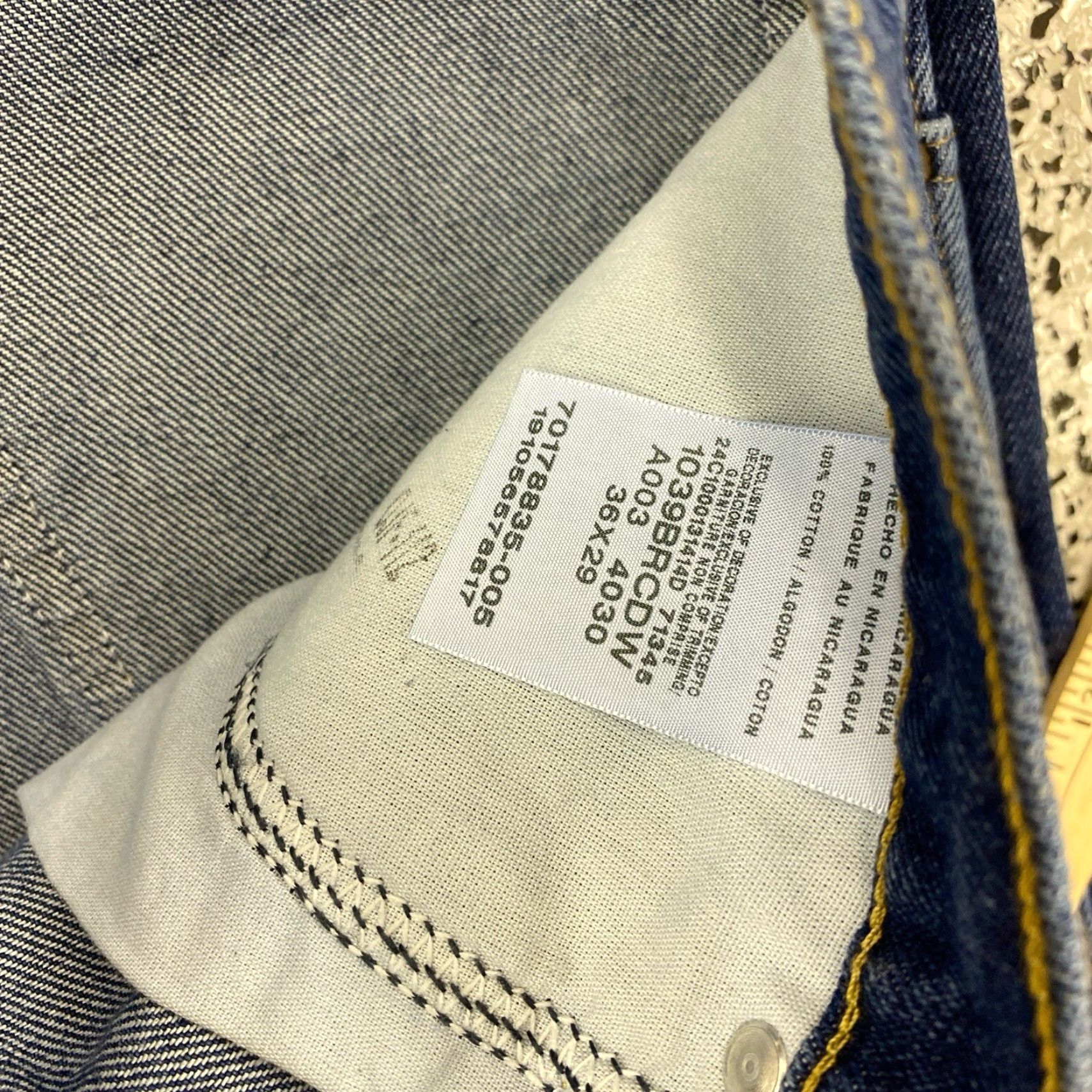Wrangler Wrangler Blue Ridge Jeans Mens 34 Regular Fit Blue Denim NWT Vintage Cowboy Stars USA 5-Pocket Size US 34 / EU 50 - 3 Thumbnail