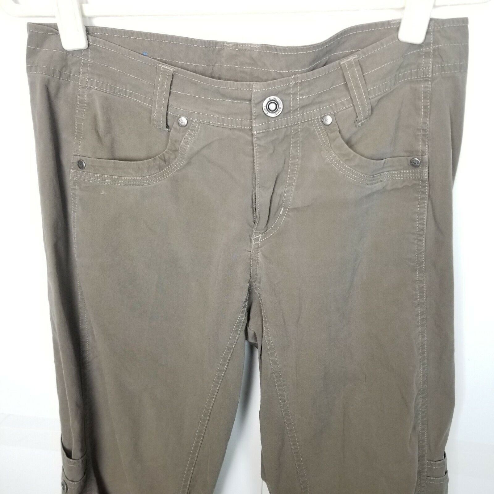 Kuhl Kuhl Womens Nylon Hiking Cargo Pants 6R Gorpcore Granola Size 28" / US 6 / IT 42 - 2 Thumbnail