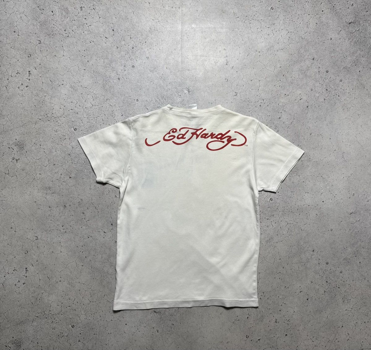 Ed Hardy Ed Hardy Big Logo T-Shirt White Size US S / EU 44-46 / 1 - 7 Thumbnail