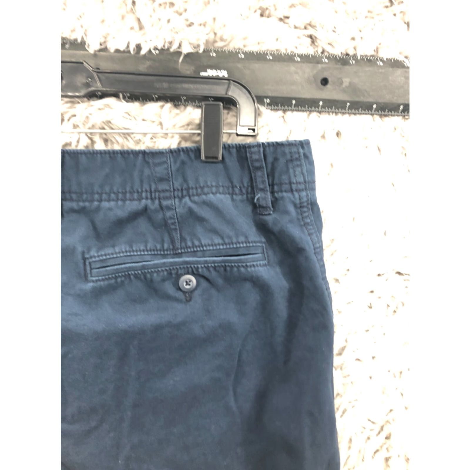 Old Navy Old Navy Chino Shorts Mens Size 36 Mid Rise Dark Wash Blue Size US 36 / EU 52 - 5 Thumbnail
