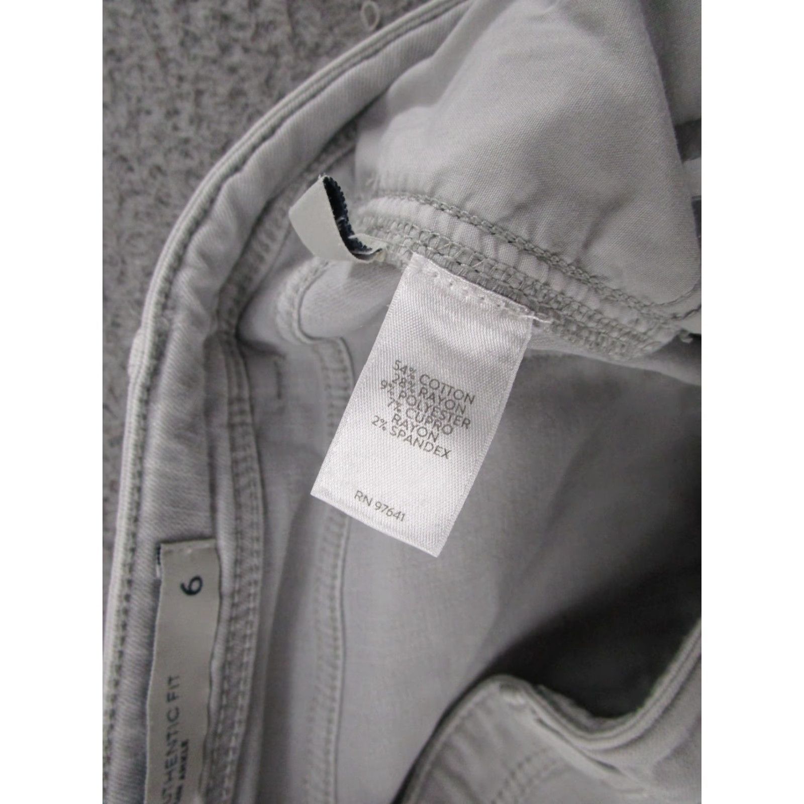 J. Jill J Jill Denim Slim Ankle Jeans Women's Size 6 Gray Cotton Blend Stretch Pocket 5-Pocket Design Denim Jeans Size 28" / US 6 / IT 42 - 5 Thumbnail