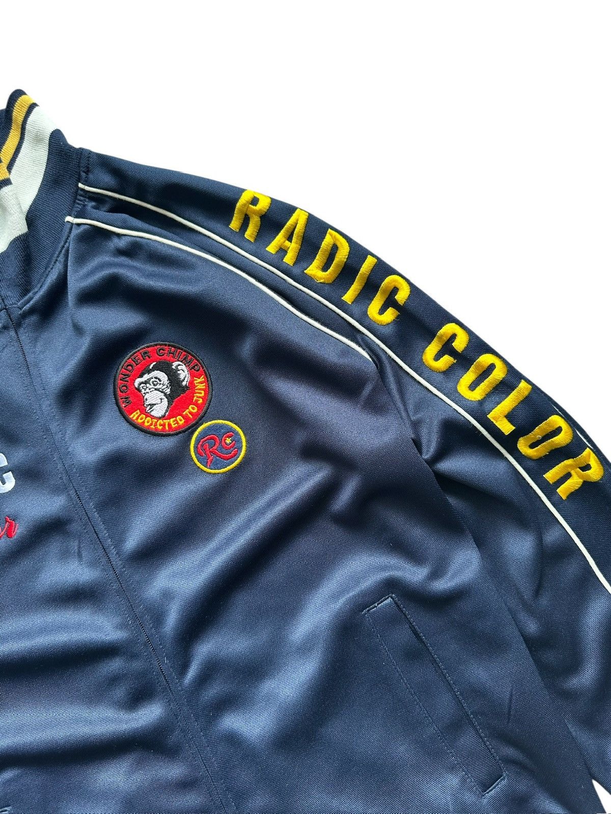Beauty Beast × Hysteric Glamour 2000's Radic Color zipper up track top sweater Size US M / EU 48-50 / 2 - 6 Thumbnail