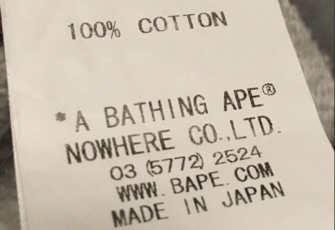 Bape Bape crew neck pullover sweatshirt Size US XS / EU 42 / 0 - 5 Thumbnail