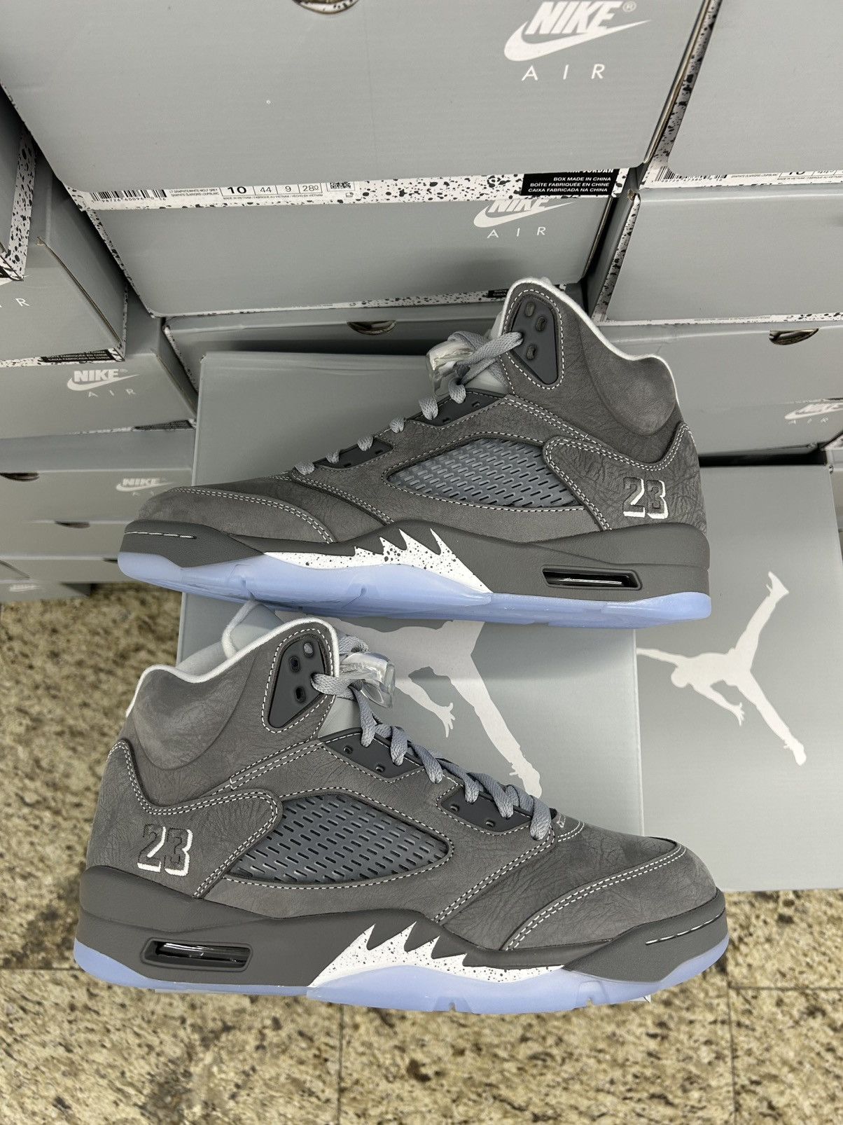 Nike Wolf Grey 5’s (2026) Size US 10 / EU 43 - 4 Thumbnail