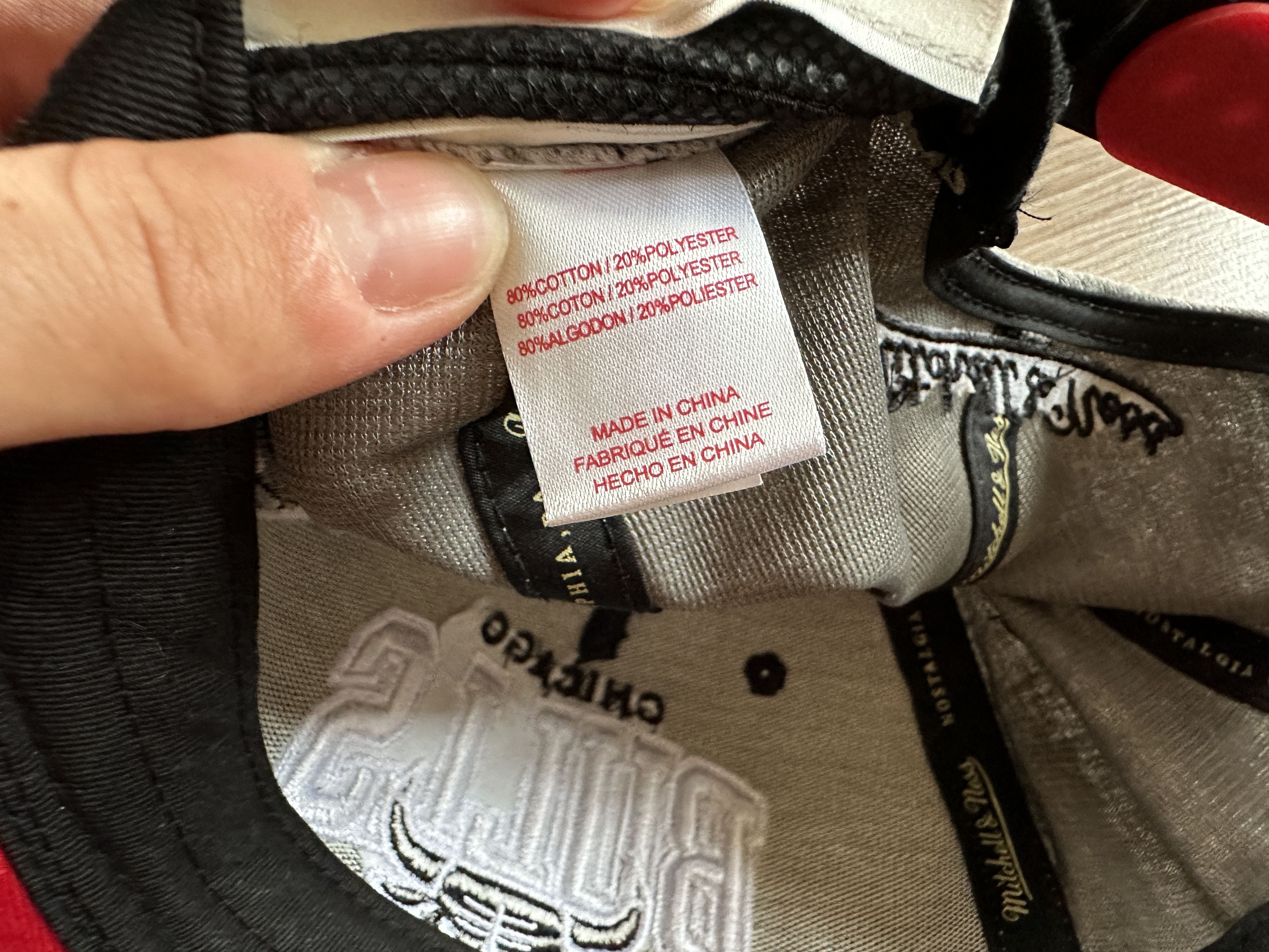 Mitchell & Ness × NBA Vintage Chicago Bulls Mitchell & Ness Grey Snapback 2013 Size ONE SIZE - 9 Thumbnail