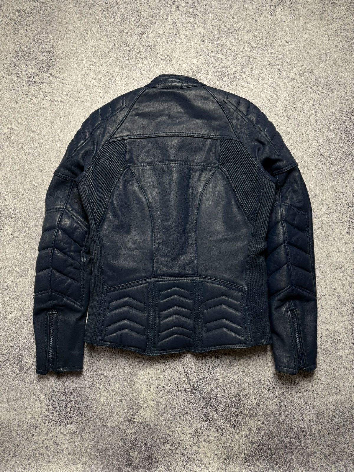Genuine Leather Vintage IXS Echtes Leder Leather Jacket Moto Racing Style Size US S / EU 44-46 / 1 - 15 Thumbnail