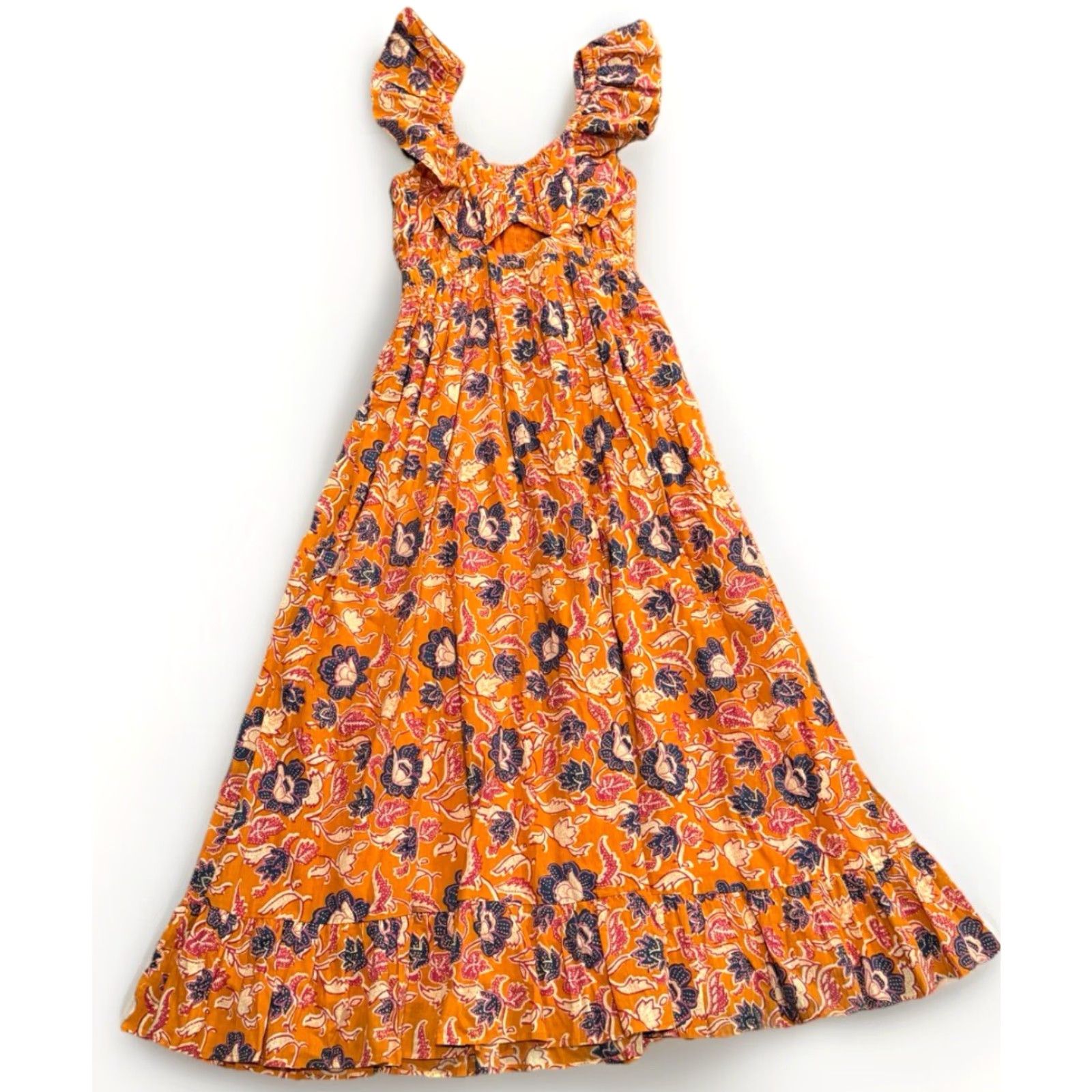 Cleobella VINTAGE Cleobella Maxi Dress Women Small Floral Bohemian Tropical Resort Casual Summer Wedding Size S / US 4 / IT 40 - 3 Thumbnail