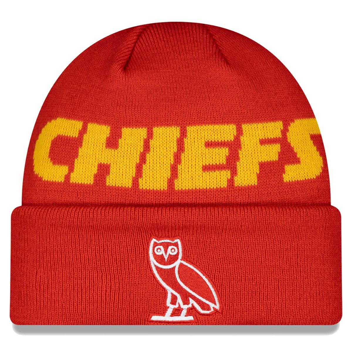 October's Very Own OVO x NFL Kansas City Chiefs x New Era Beanie Size ONE SIZE - 1 Thumbnail