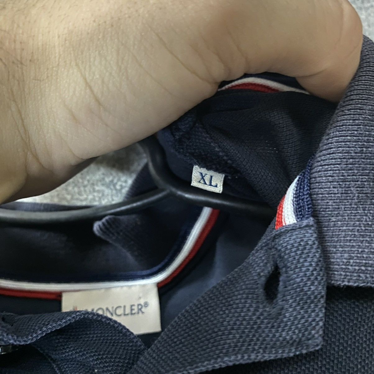 Moncler Moncler Polo Long Sleeve Luxury Size US XL / EU 56 / 4 - 9 Thumbnail