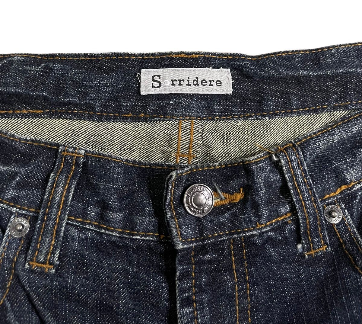 Japanese Brand Vintage Daicock Sorridere “DEATH NOTE” Jeans Size US 34 / EU 50 - 6 Thumbnail