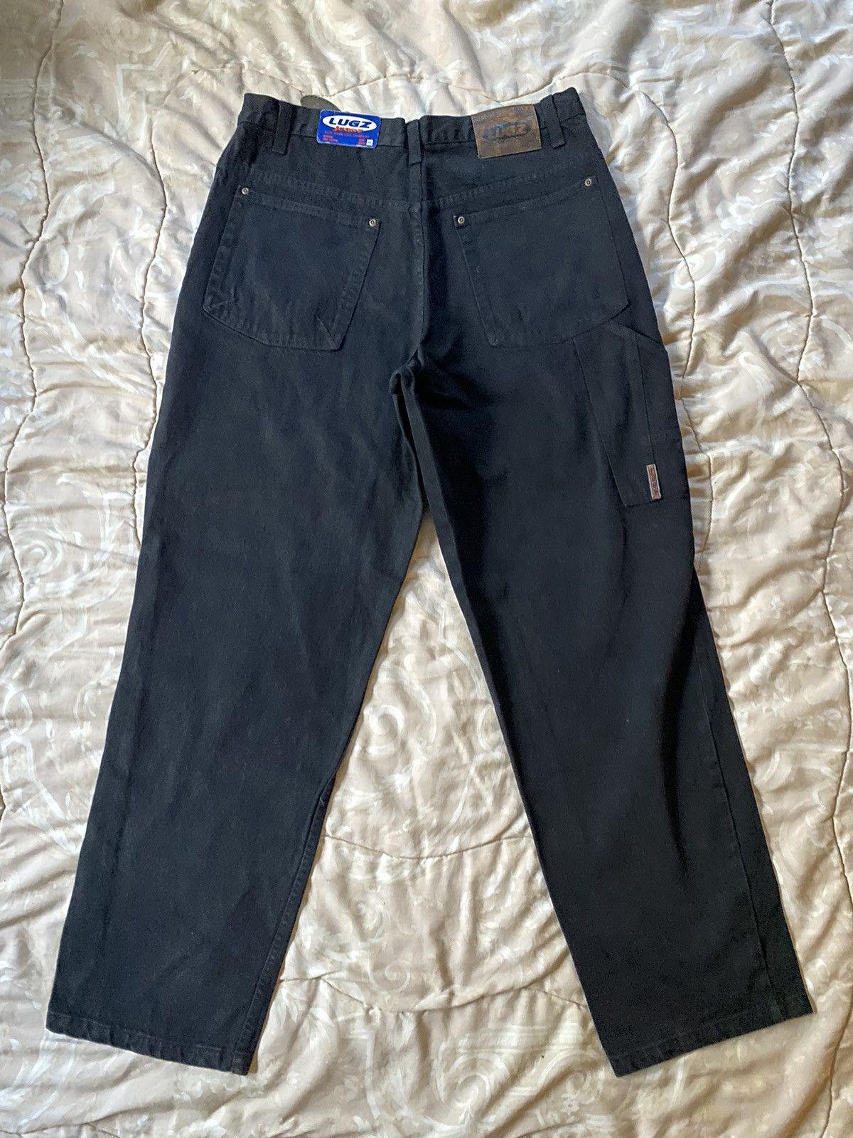 JNCO × Vintage Crazy Vintage Y2K Lugz Baggy JNCO Style Carpenter Jeans Size US 36 / EU 52 - 1 Thumbnail