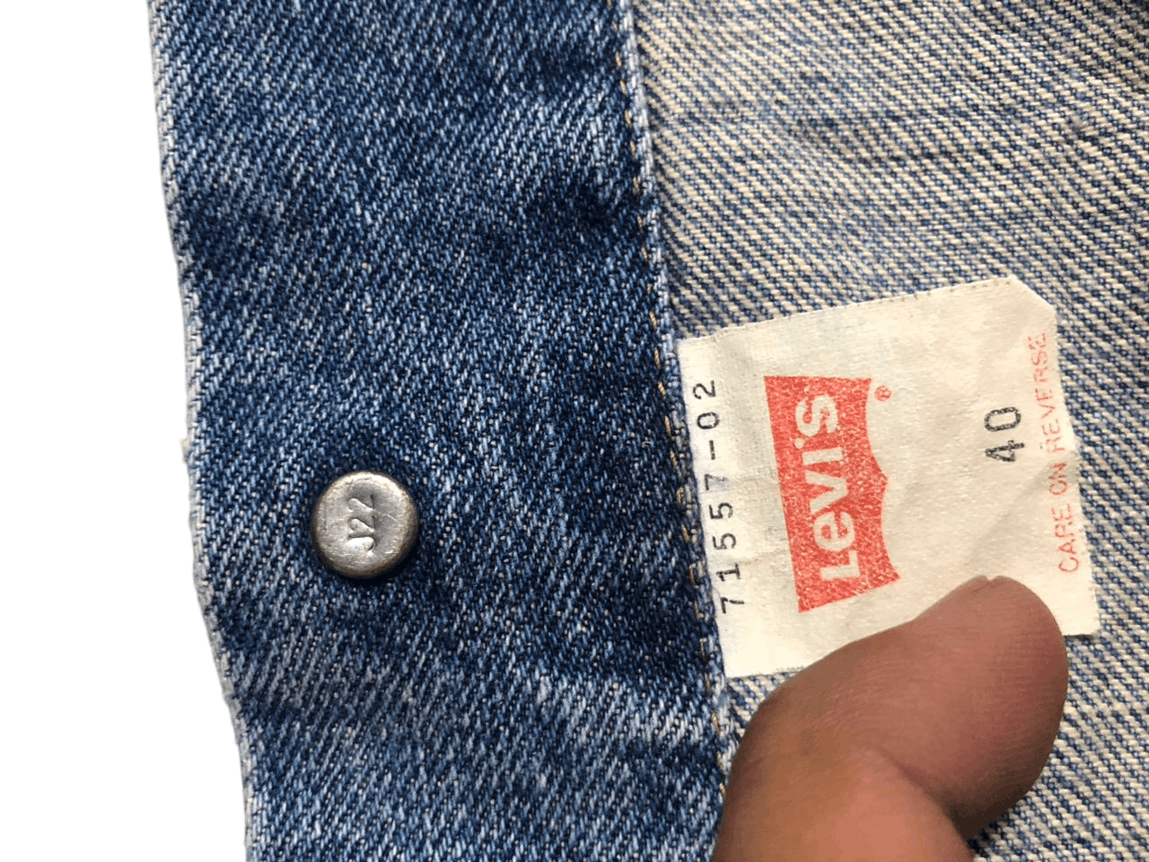 Levi's × Levi's Vintage Clothing Vintage Levi's Lot 557 BigE Custom Sleeveless Jacket Size40 Size US M / EU 48-50 / 2 - 14 Thumbnail