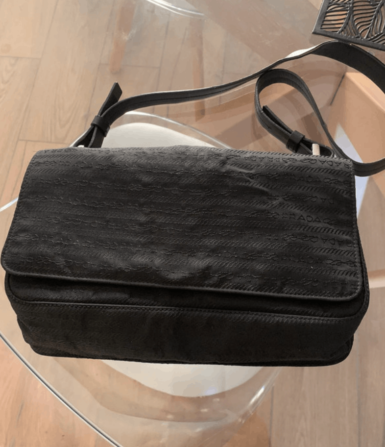 Prada Prada Bag Handbag 1999 Nylon Leather Sport Vintage Size ONE SIZE - 3 Thumbnail