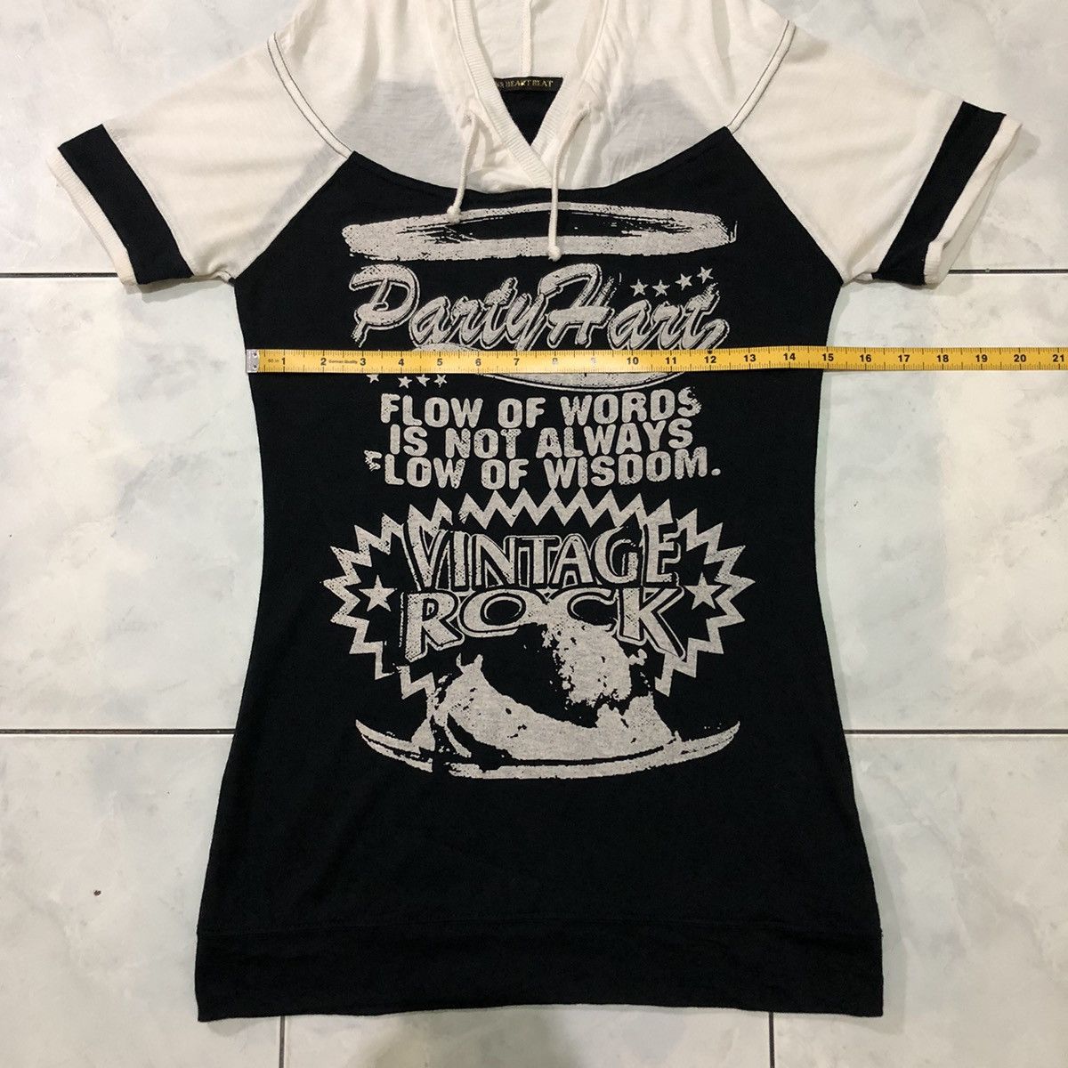 Vintage One Heart Beat Japanese Poem Hoodie Short Sleeve Vintage Size M / US 6-8 / IT 42-44 - 17 Thumbnail