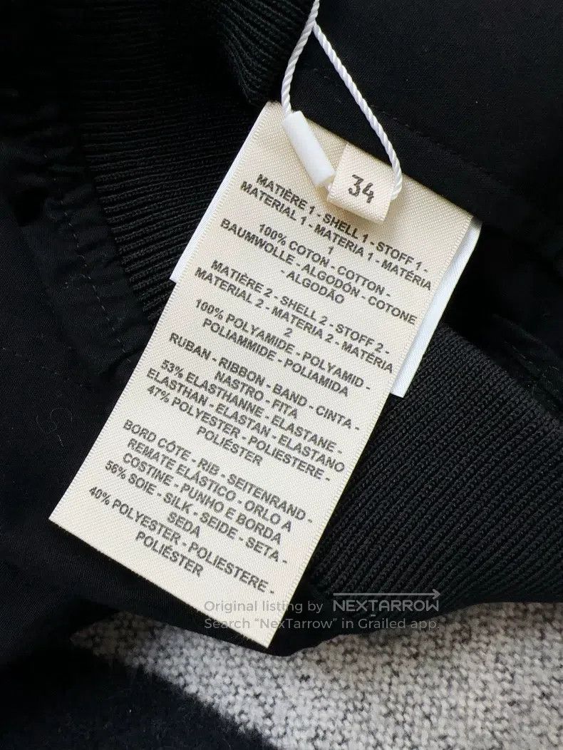 Hermes Hermes Black Short Drawstring Hooded Jacket Size XXS / US 00 / IT 34 - 7 Thumbnail