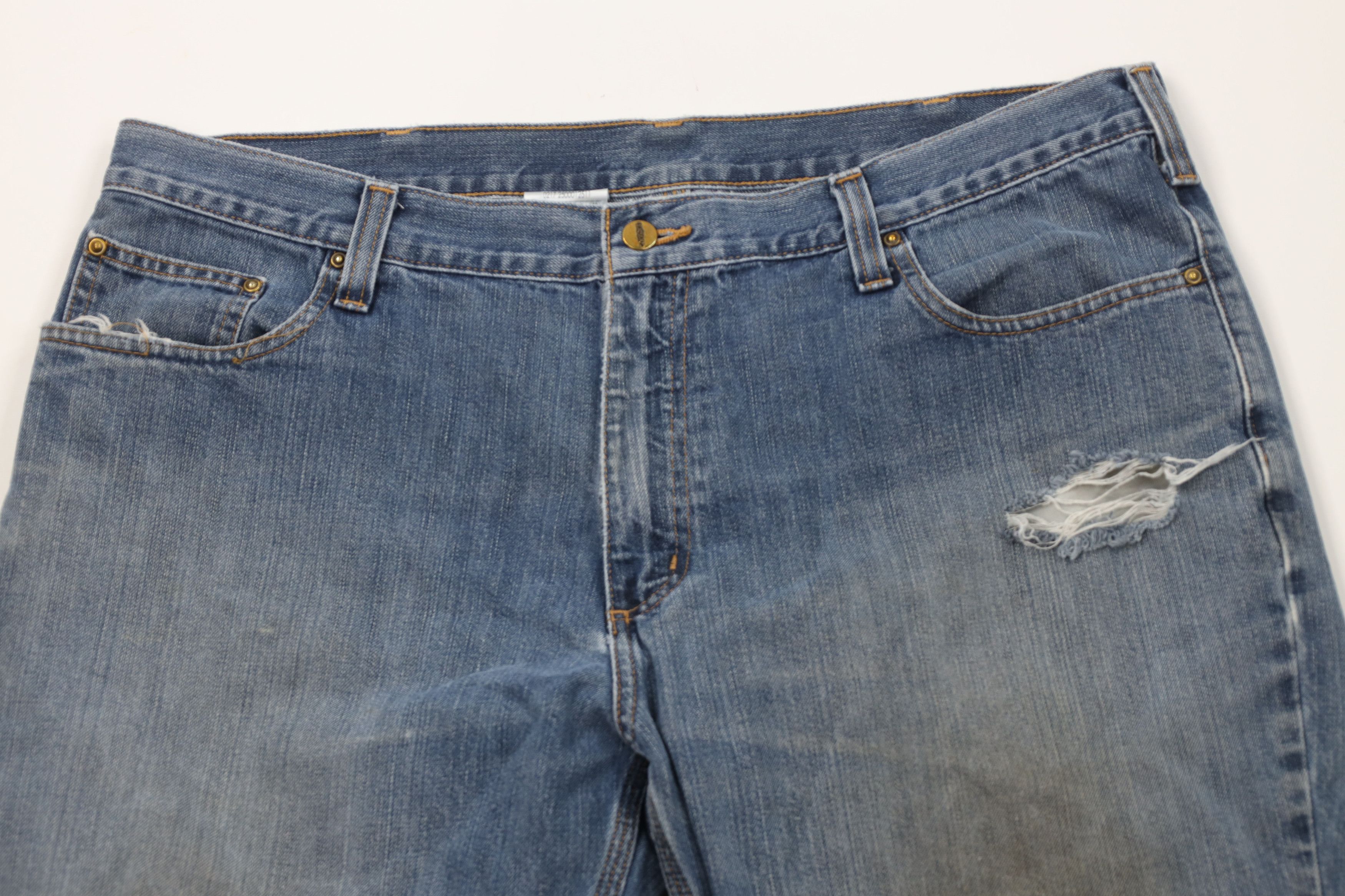 Carhartt Vintage Y2K Carhartt Relaxed Fit Wide Leg Denim Jeans Blue Size US 40 / EU 56 - 2 Thumbnail