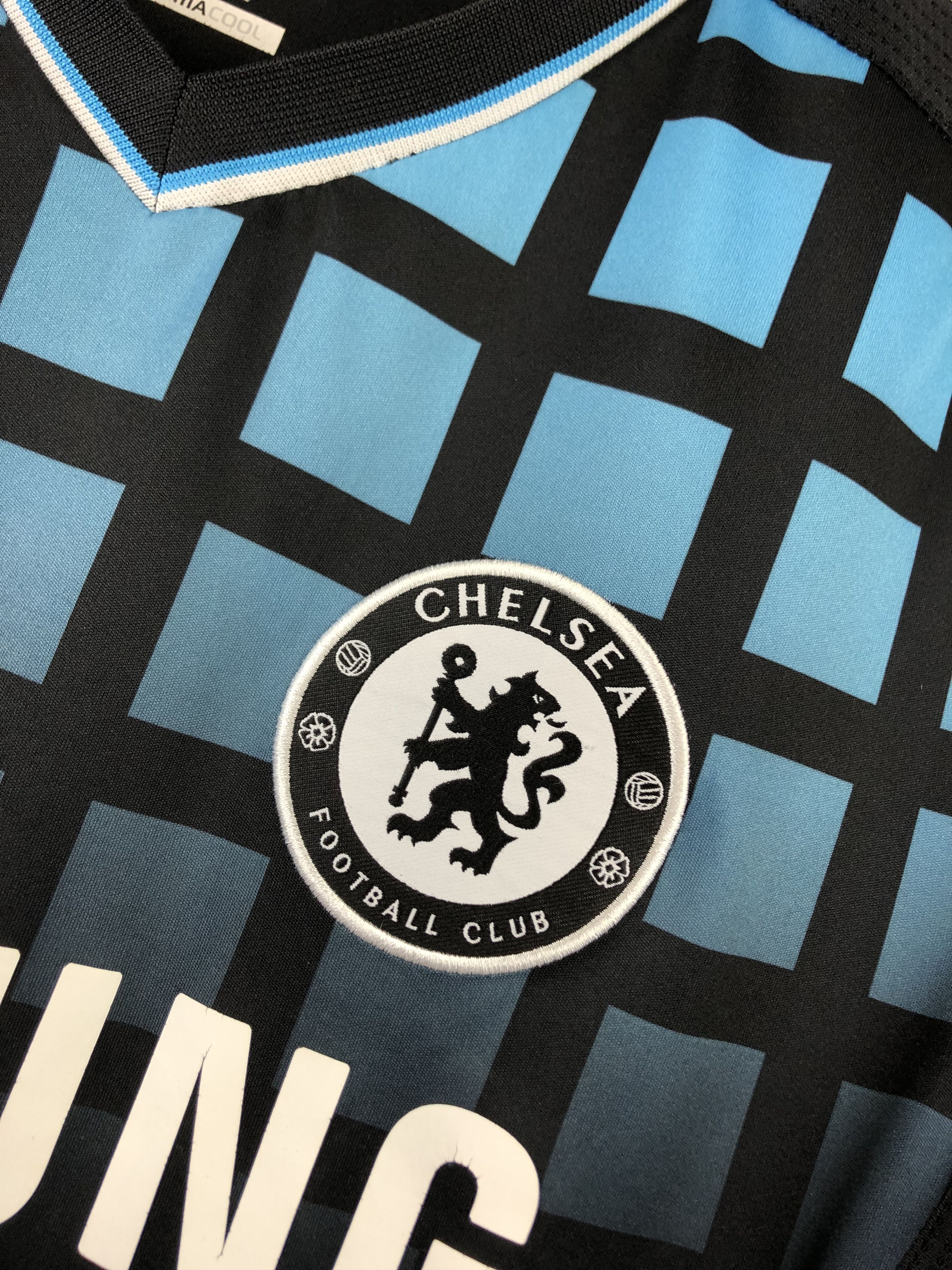 Adidas Chelsea Away football shirt 2011 Soccer Jersey Adidas Rare Size US M / EU 48-50 / 2 - 6 Thumbnail