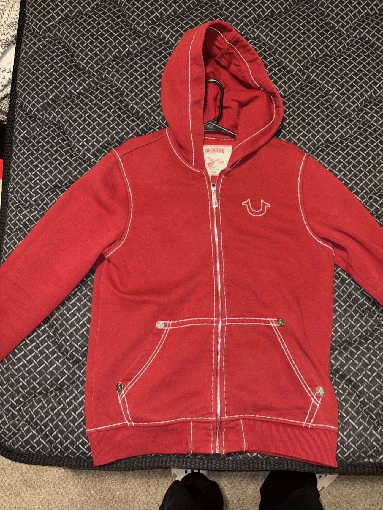 True Religion Red true religion hoodie Size US M / EU 48-50 / 2 - 3 Thumbnail