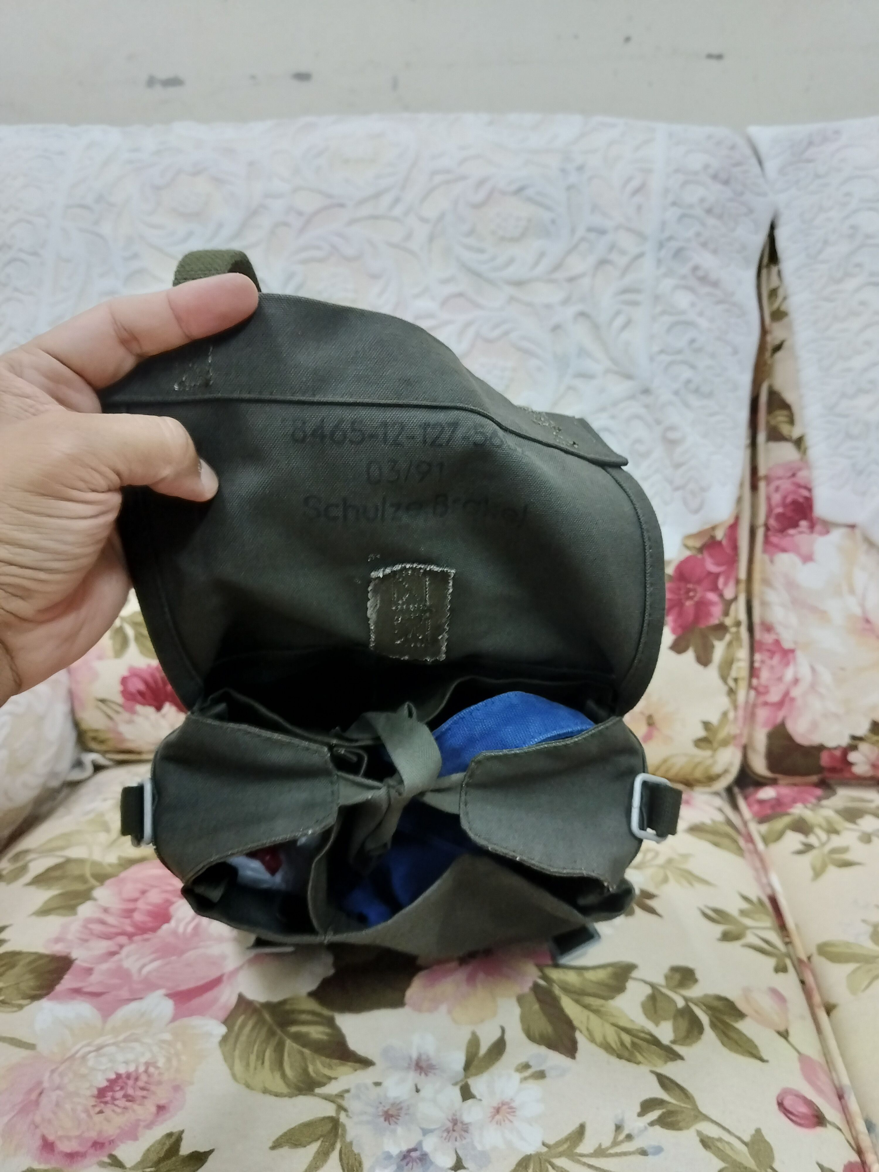 Vintage Vintage 80s Schulze Brakel Germany Army Military bag Size ONE SIZE - 9 Thumbnail