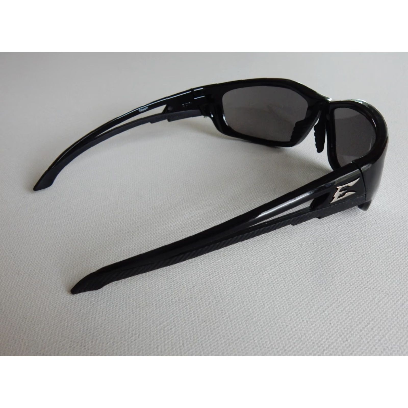 Vintage Edge Eyewear Kazbek Sunglasses Men Wrap Black UV Protection 80s Style Z87+ Size ONE SIZE - 3 Thumbnail