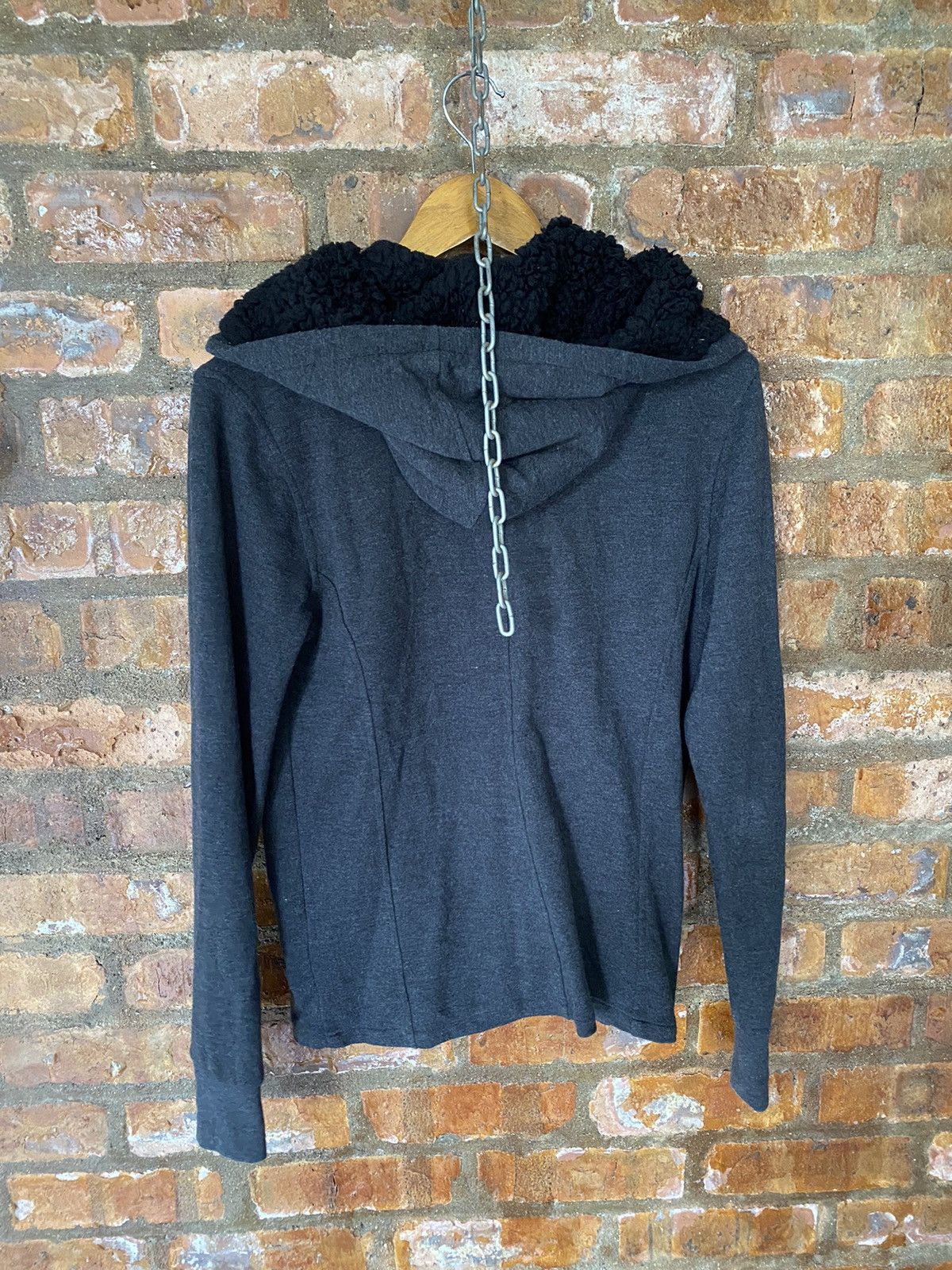 If Six Was Nine × Japanese Brand × Morgan Homme Morgan Homme boa Bona asymmetrical hoodie Size US S / EU 44-46 / 1 - 14 Thumbnail