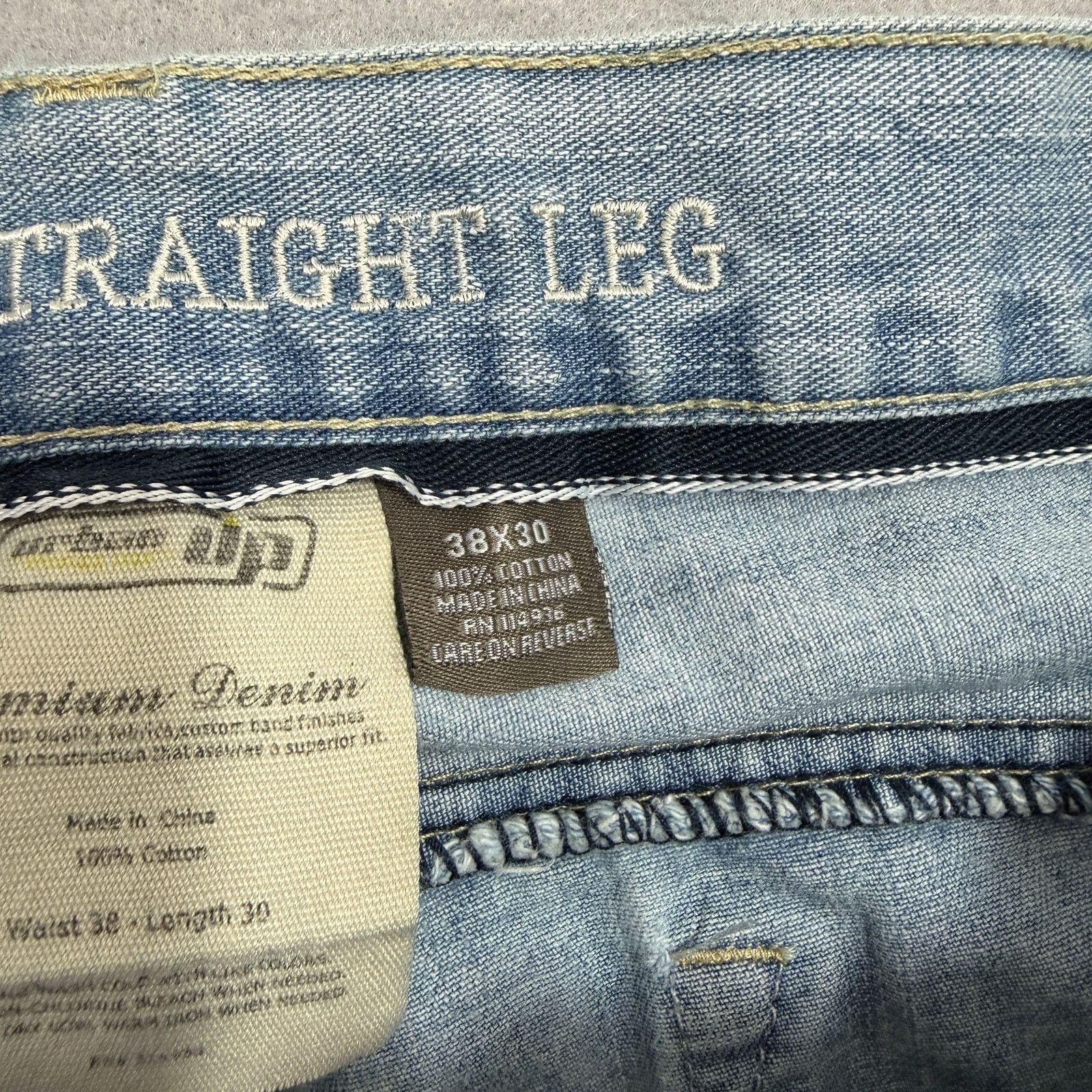 Vintage Vintage Urban Pipeline Low Rise Straight Leg Jeans 38x30 Size US 38 / EU 54 - 4 Thumbnail