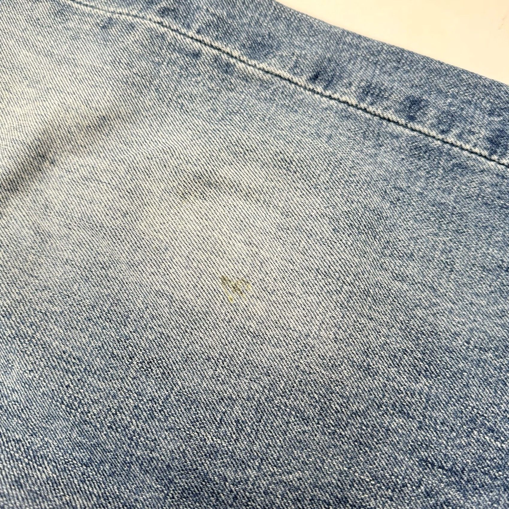 Polo Ralph Lauren VTG Polo Ralph Lauren Jeans Men's 32x32 Straight Distressed Blue Denim 90s Y2K Rails A Size US XS / EU 42 / 0 - 7 Thumbnail