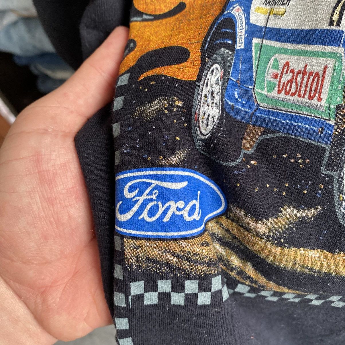 Ford Vintage Ford Mikko Hirvonen Big Logo Racing Nascar tee Size US M / EU 48-50 / 2 - 5 Thumbnail