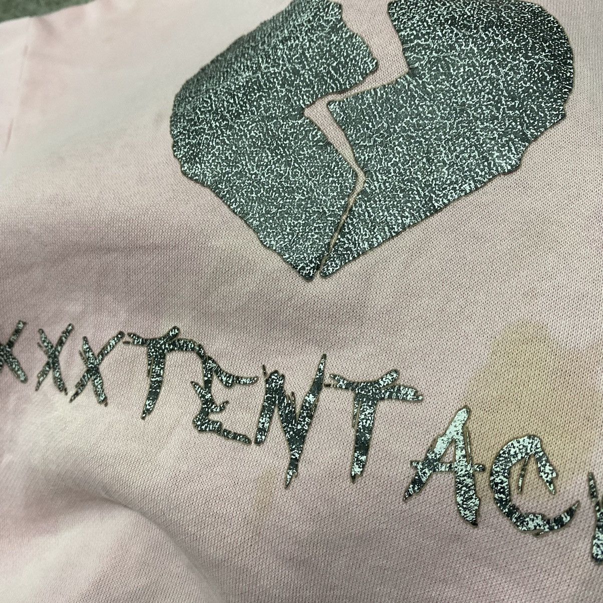 Band Tees × Rap Tees RARE🔥 XXXTENTACION PINK HOODIE Size US M / EU 48-50 / 2 - 7 Thumbnail