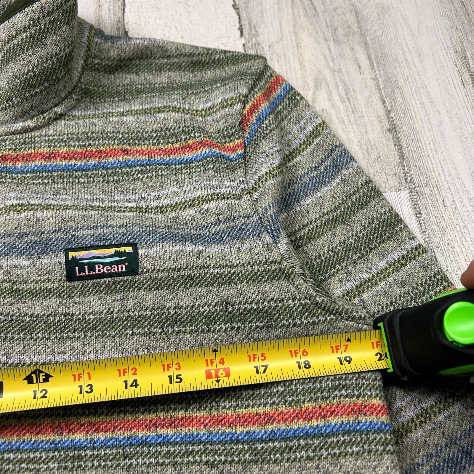 L.L. Bean L.L. Bean Men's Sweater Half Snap Fleece Pullover Size US M / EU 48-50 / 2 - 8 Thumbnail