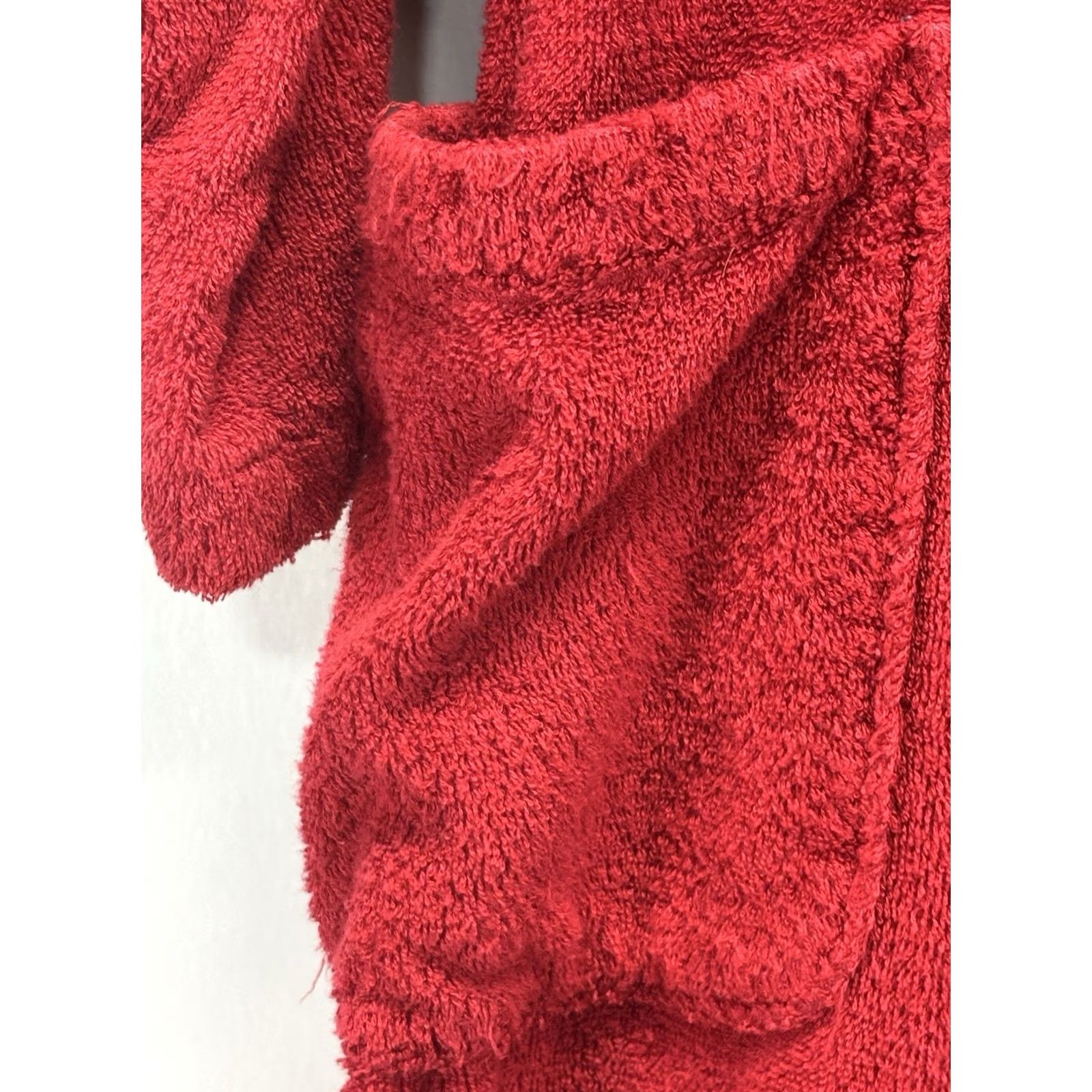 Polo Ralph Lauren Polo Ralph Lauren Terry Robe Mens OSFM Red Belted Big Flesh Pony READ Size US M / EU 48-50 / 2 - 3 Thumbnail