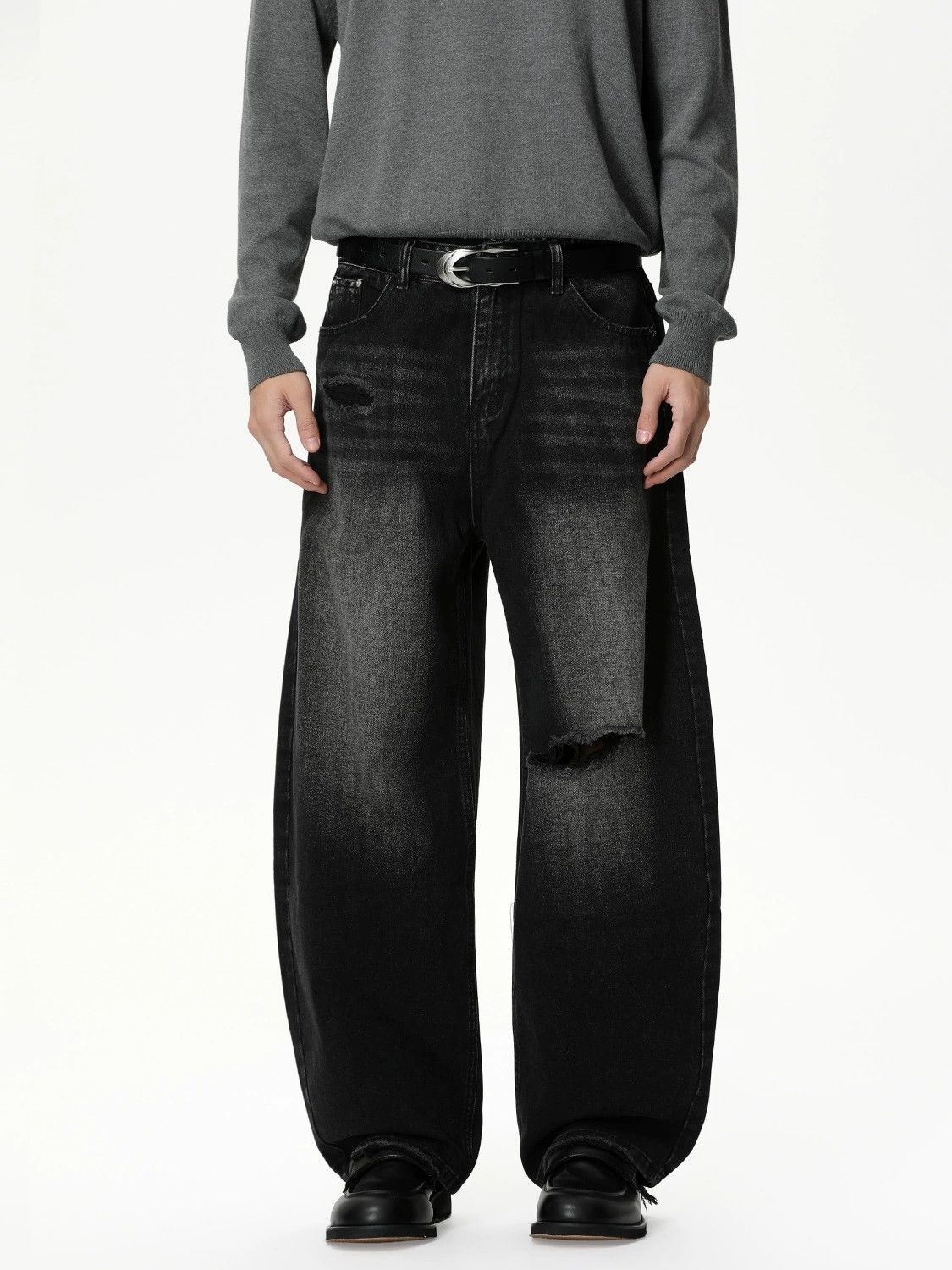 Other Men’s Personalized washed denim jeans Size US 30 / EU 46 - 3 Thumbnail