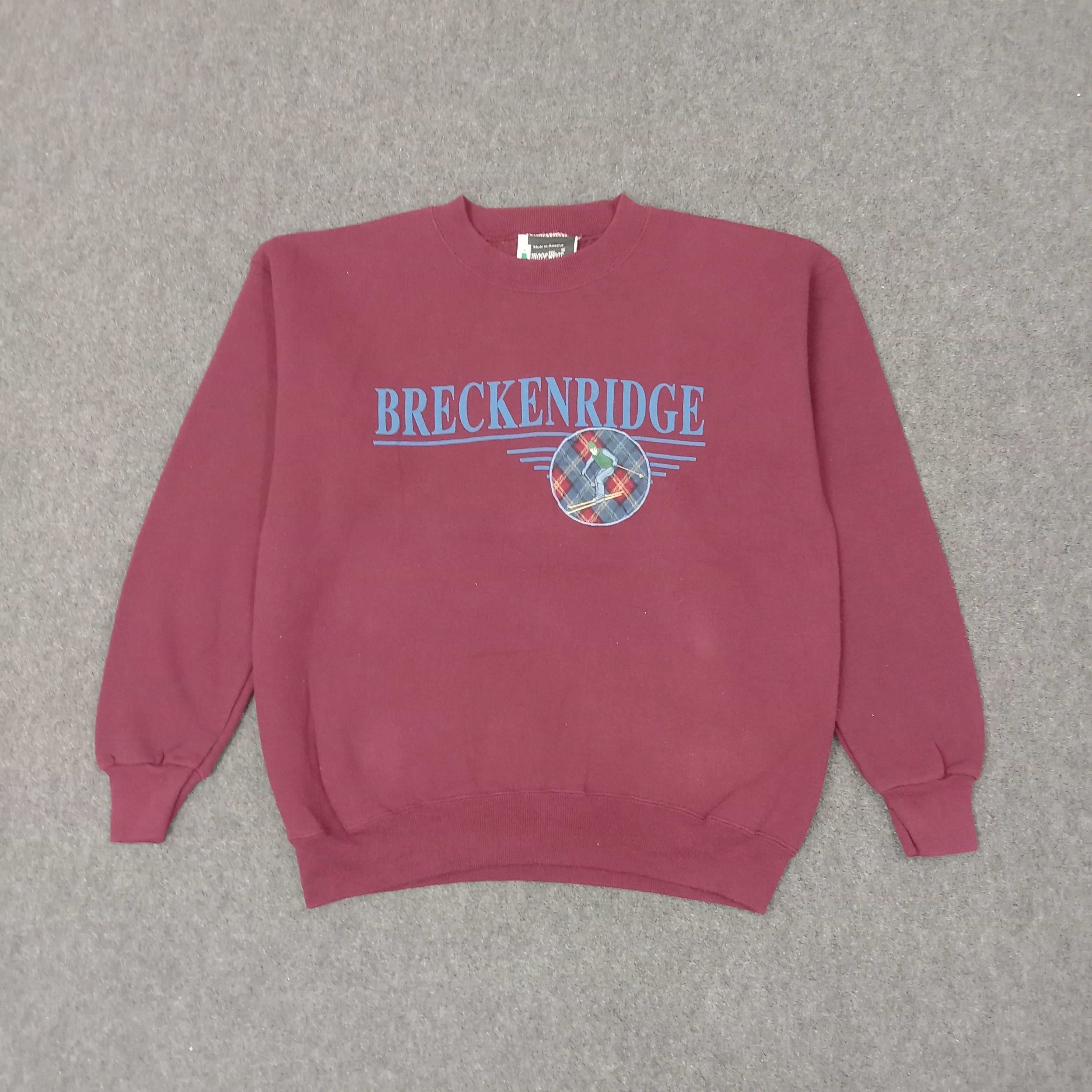 Breckenridge American Ski Sports Sweatshirt C253N6