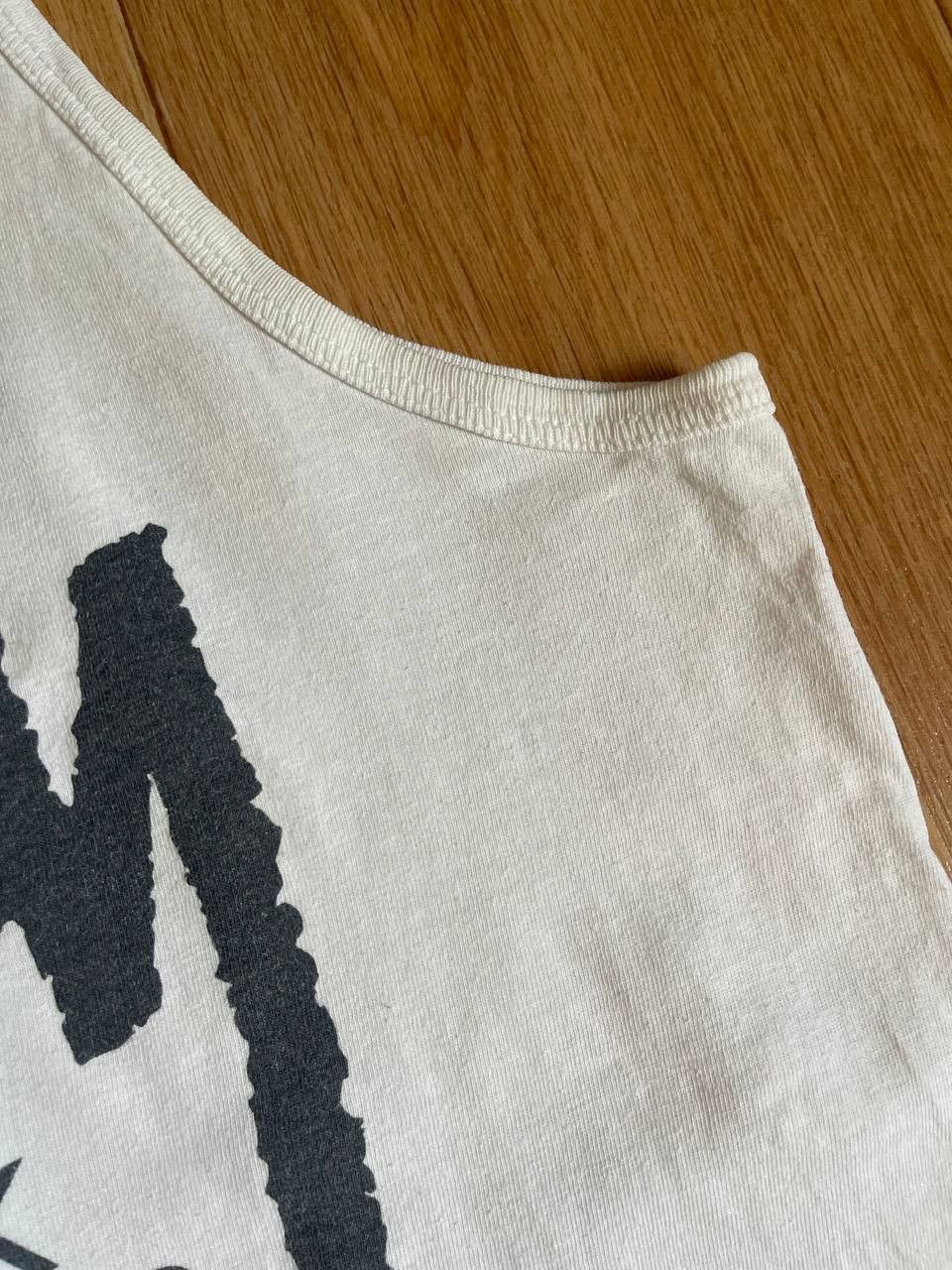 Japanese Brand × Stussy Stussy Tour Big Logo Tank Top Shirt Size US M / EU 48-50 / 2 - 9 Thumbnail